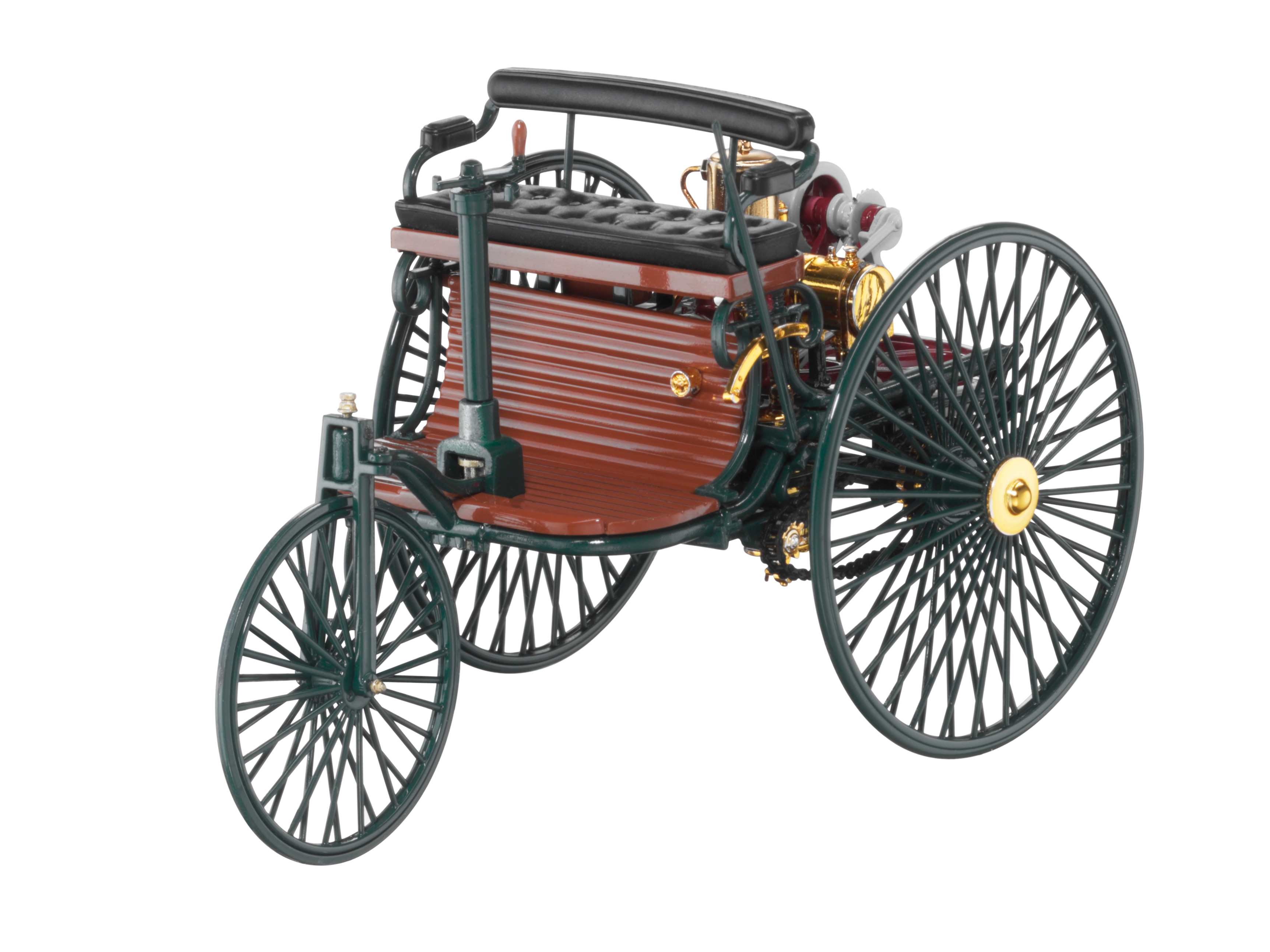 Benz Patent Motorwagen (1886) - grün, Norev, 1:18 Benz Patent Motorwagen (1886) - grün, Norev, 1:18
