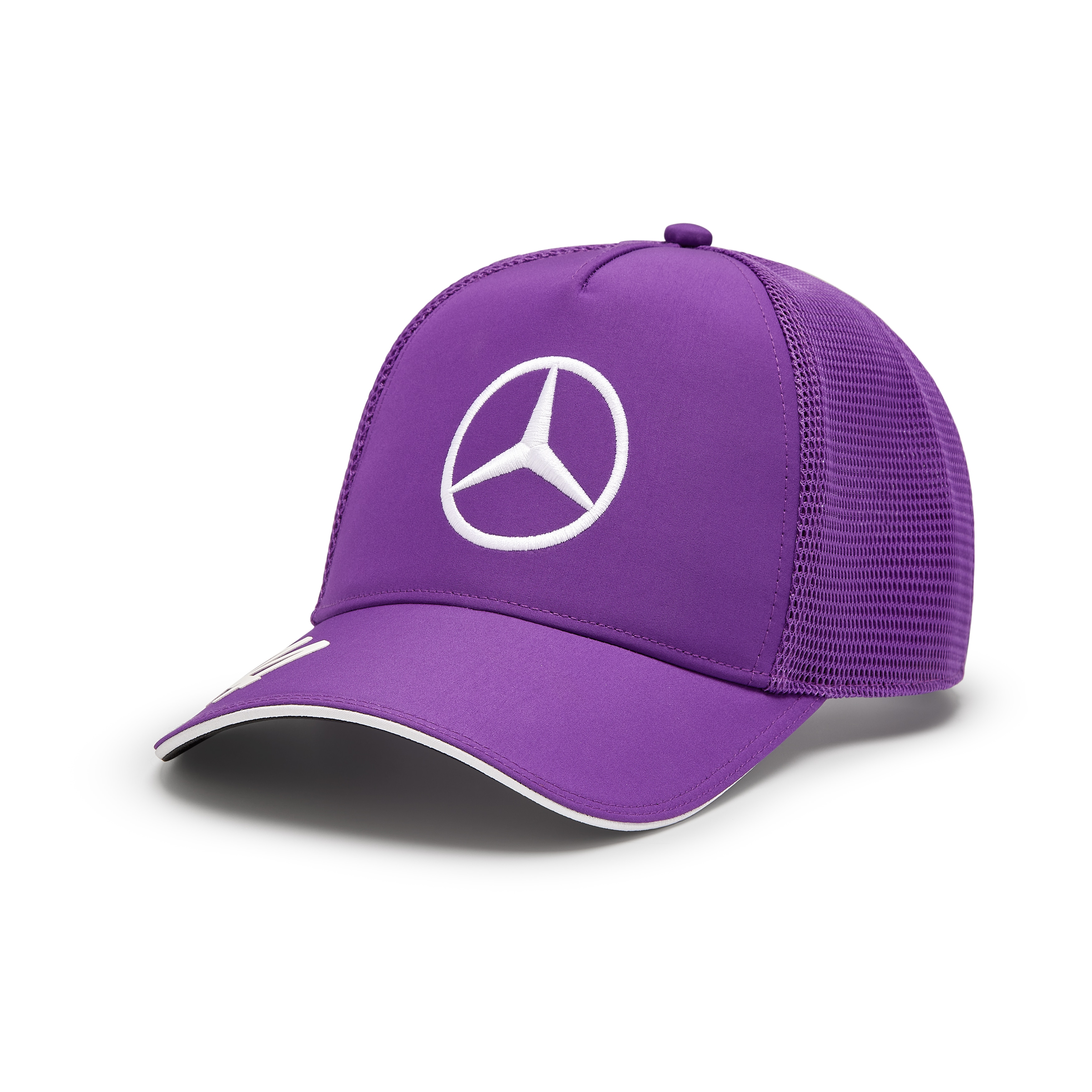 Cap, Lewis Hamilton, Mercedes-AMG F1 - lila, Polyester Cap, Lewis Hamilton, Mercedes-AMG F1 - lila, Polyester