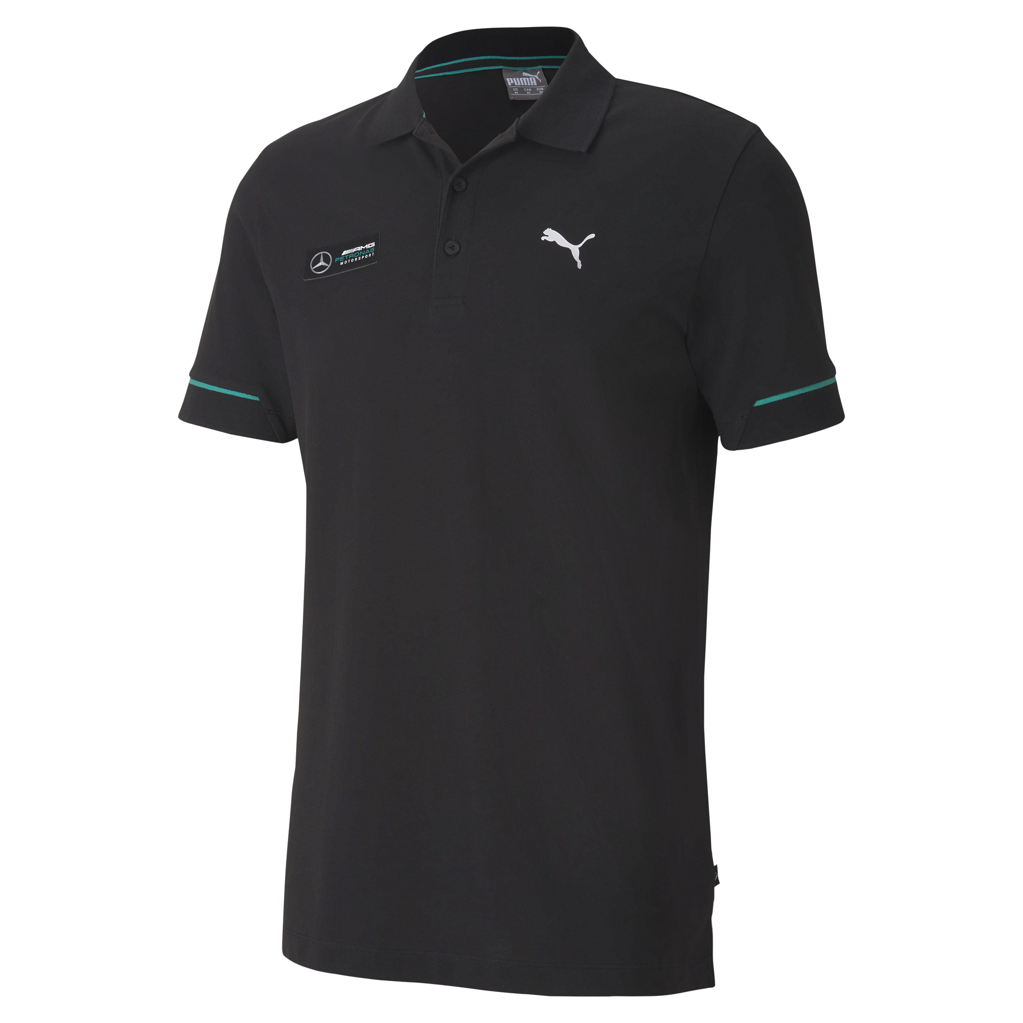 Poloshirt Herren - schwarz, L