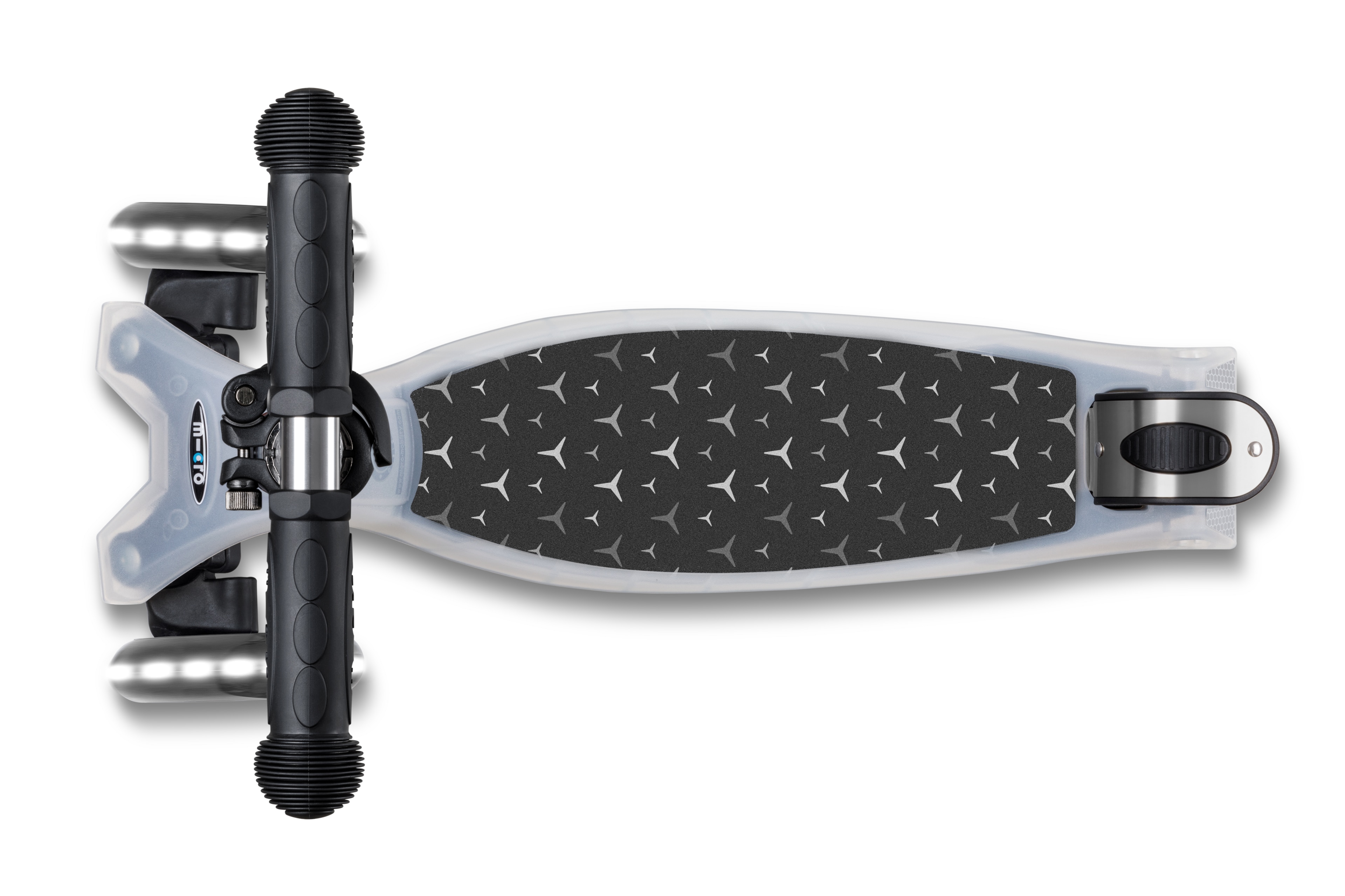 Tretroller Kinder, Maxi deluxe Flux  - neochrome black, Aluminium / Kunststoff, Micro Mobility