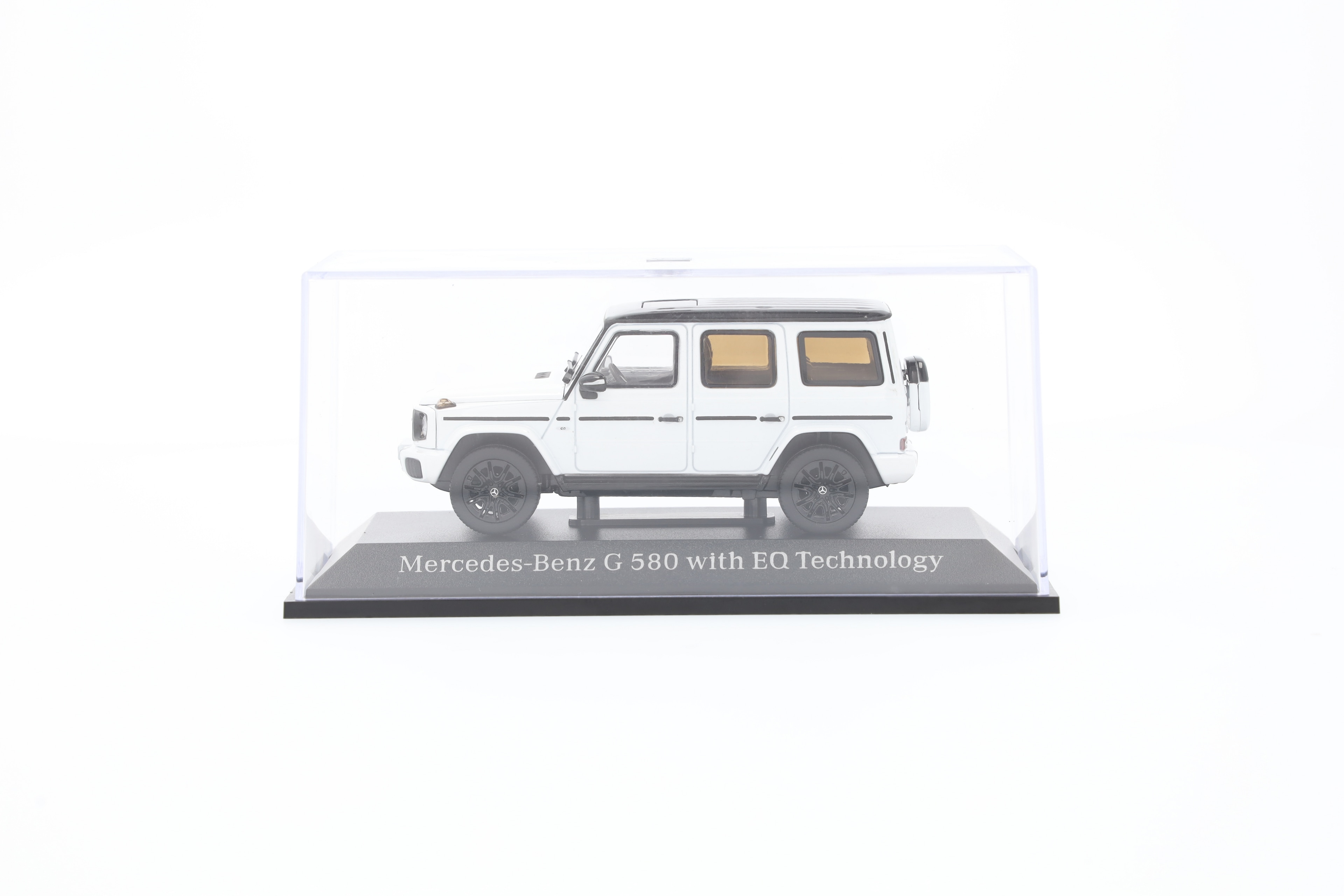 G 580 with EQ Technology, Geländewagen, AMG Line, N465 - MANUFAKTUR opalithweiß bright, Norev, 1:43 G 580 with EQ Technology, Geländewagen, AMG Line, N465 - MANUFAKTUR opalithweiß bright, Norev, 1:43
