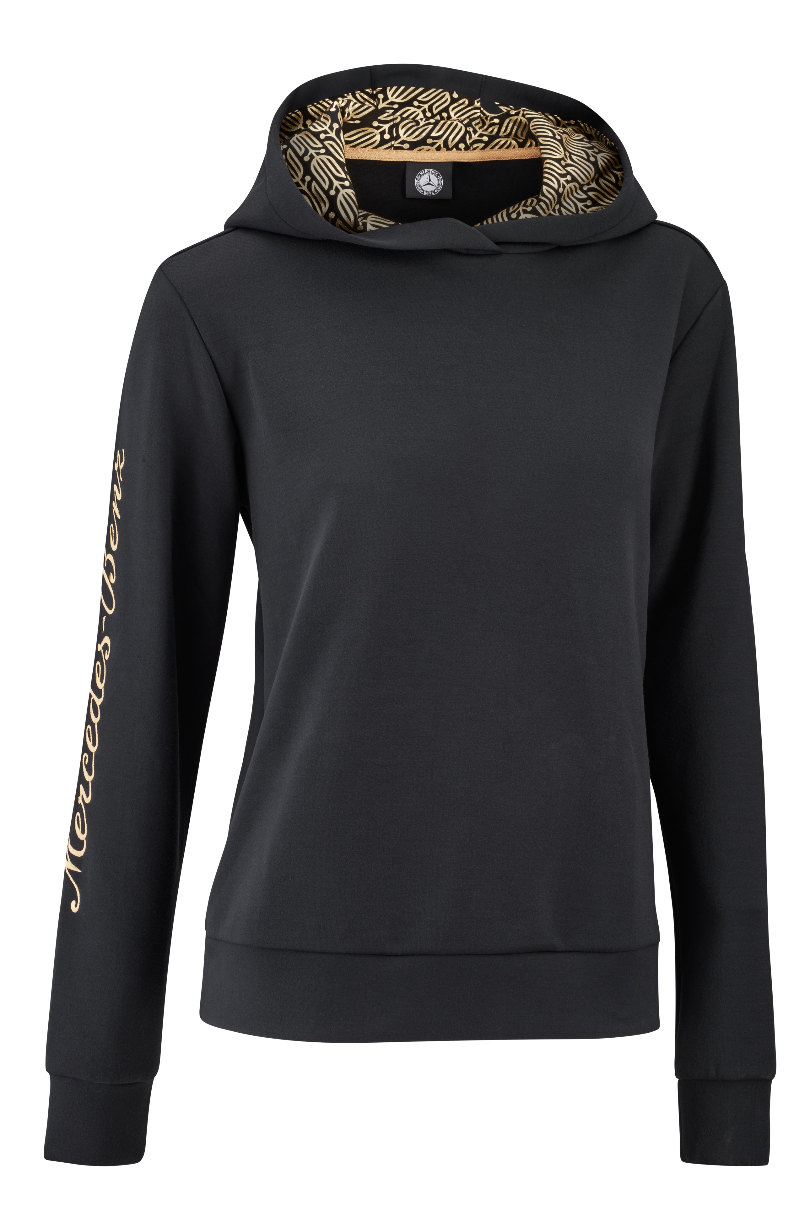 Sweathoody Damen - schwarz, XS