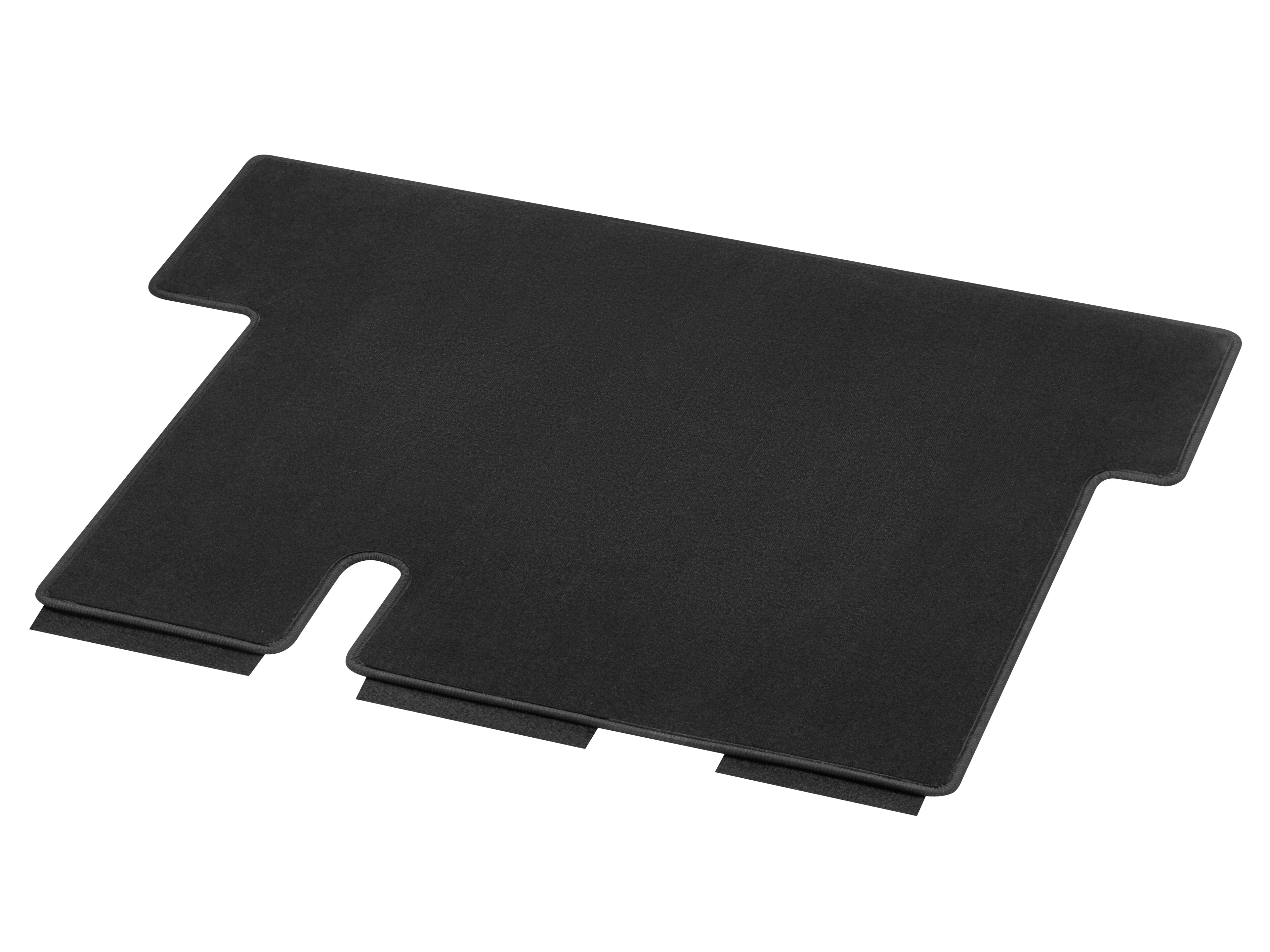Veloursmatten, Gepäckraum, mit Einfachschiene, 1-teilig, IN3, U3R/UR3 - LL/RL, schwarz Veloursmatten, Gepäckraum, mit Einfachschiene, 1-teilig, IN3, U3R/UR3 - LL/RL, schwarz