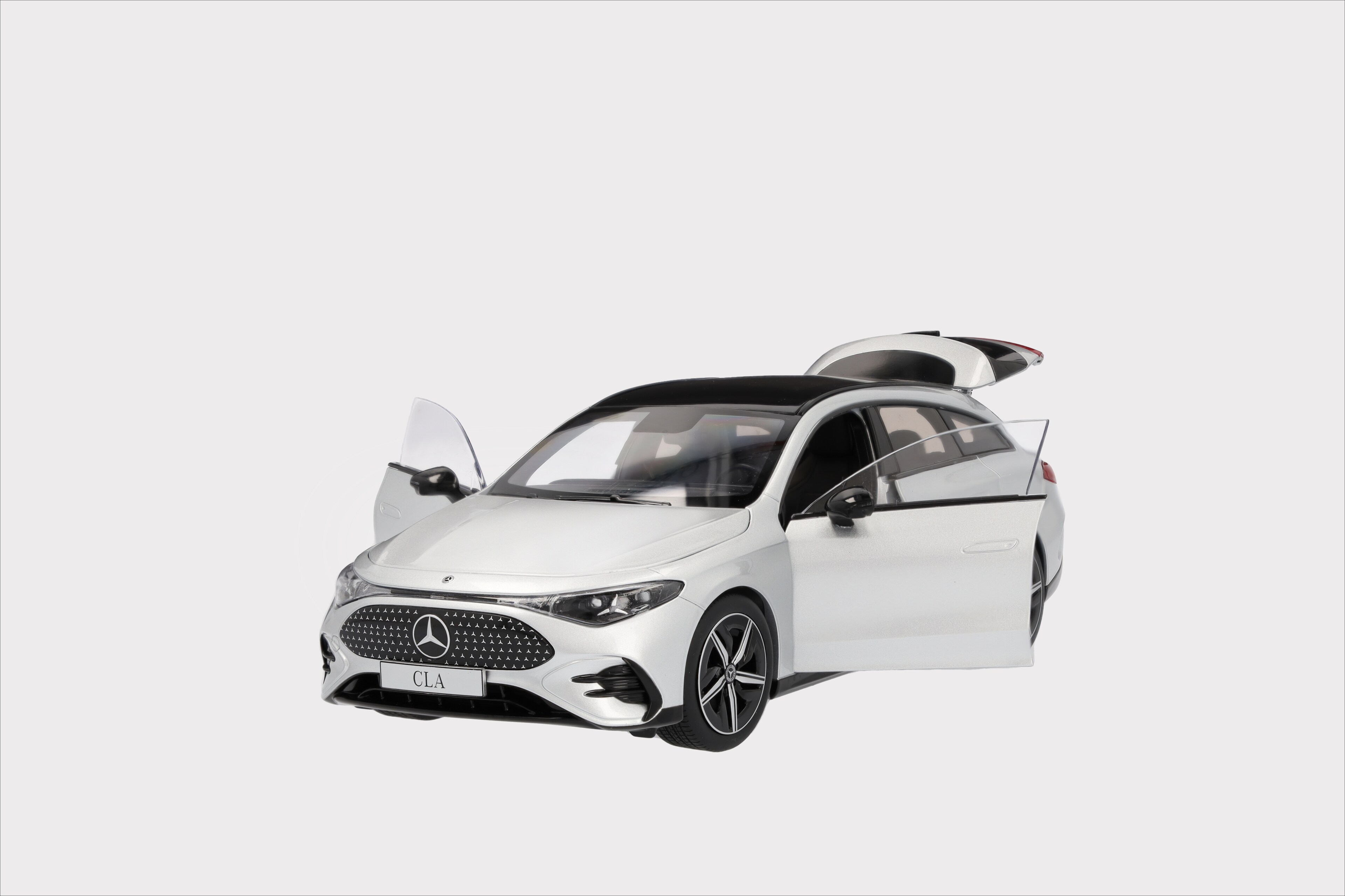 CLA, Shooting Brake, X174 - hightechsilber, NZG, 1:18