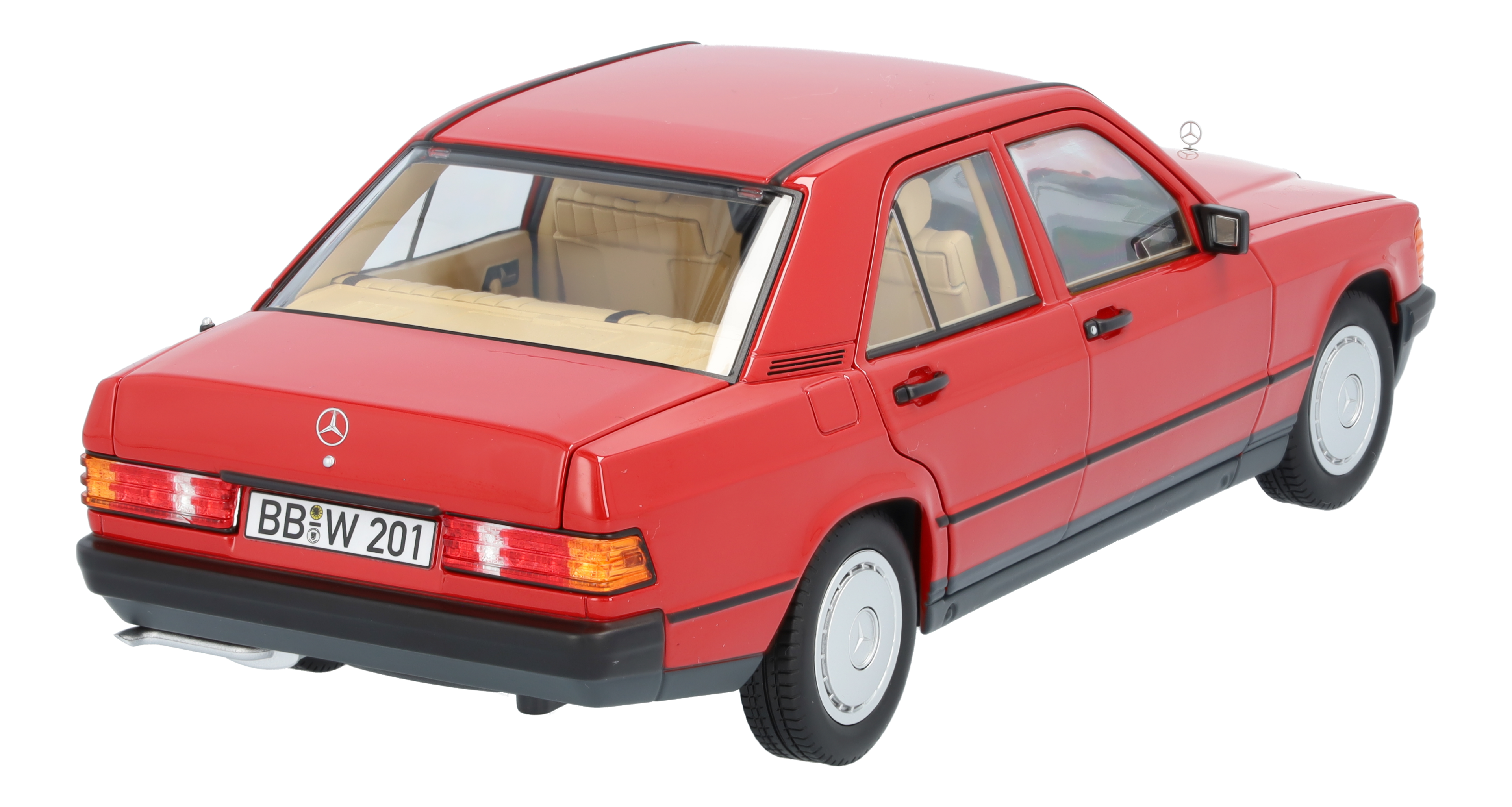 190 E W 201 (1982-1988) - rot, Norev, 1:18 190 E W 201 (1982-1988) - rot, Norev, 1:18