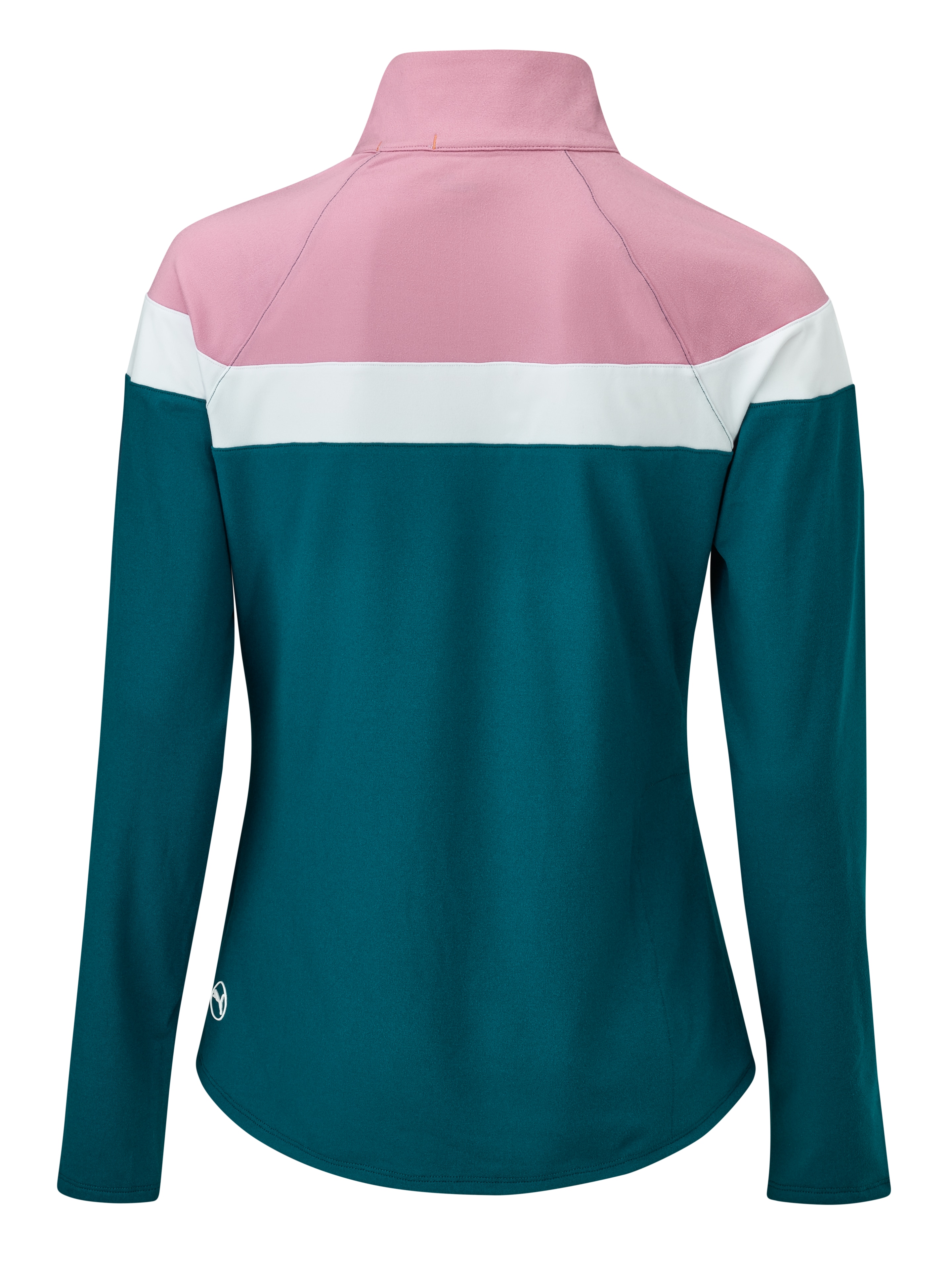 Golf-Sweater Damen, Lightweight - Ocean Tropic-Pinktastic / white, M
