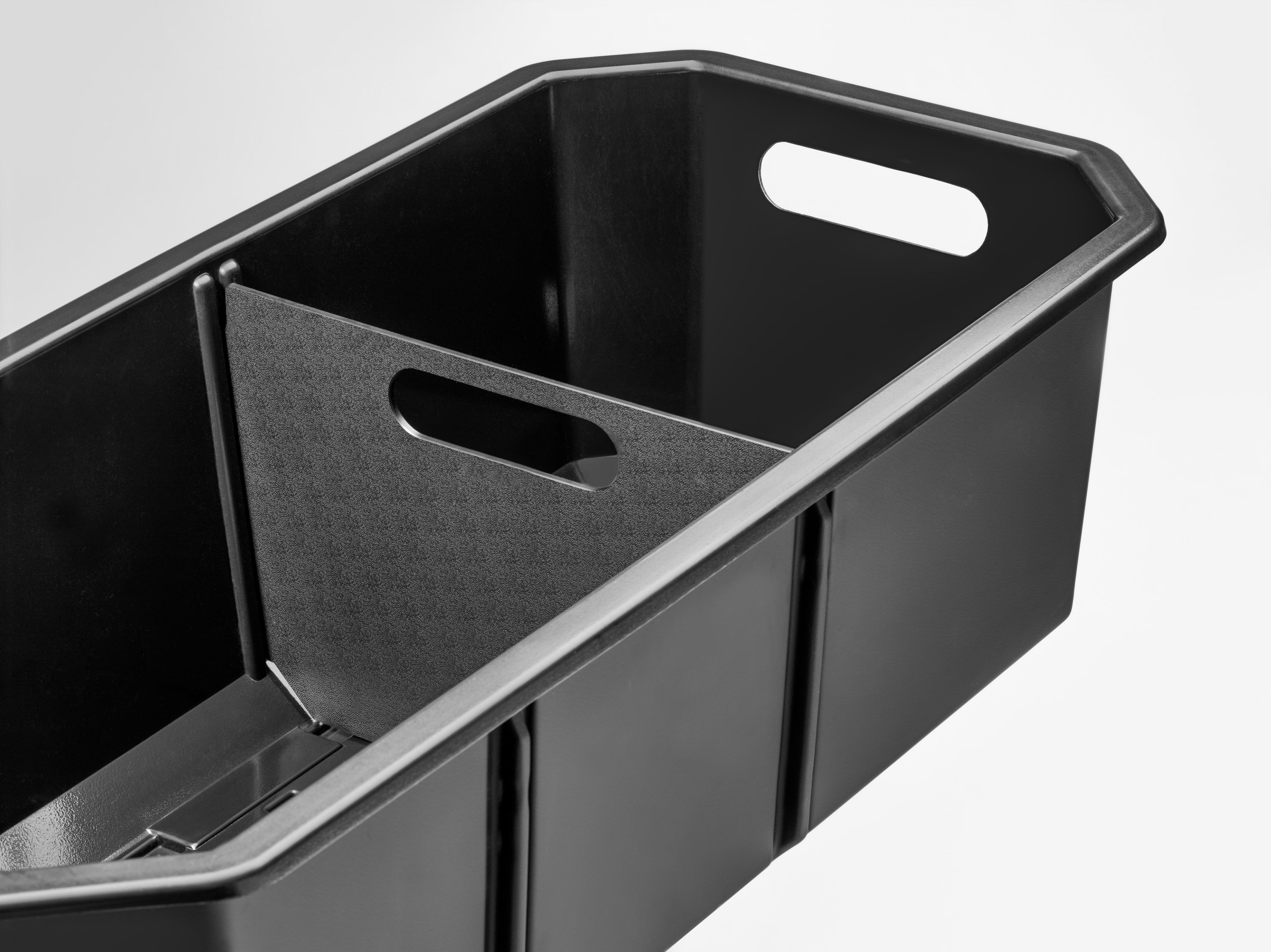 Staubox - schwarz, Kunststoff