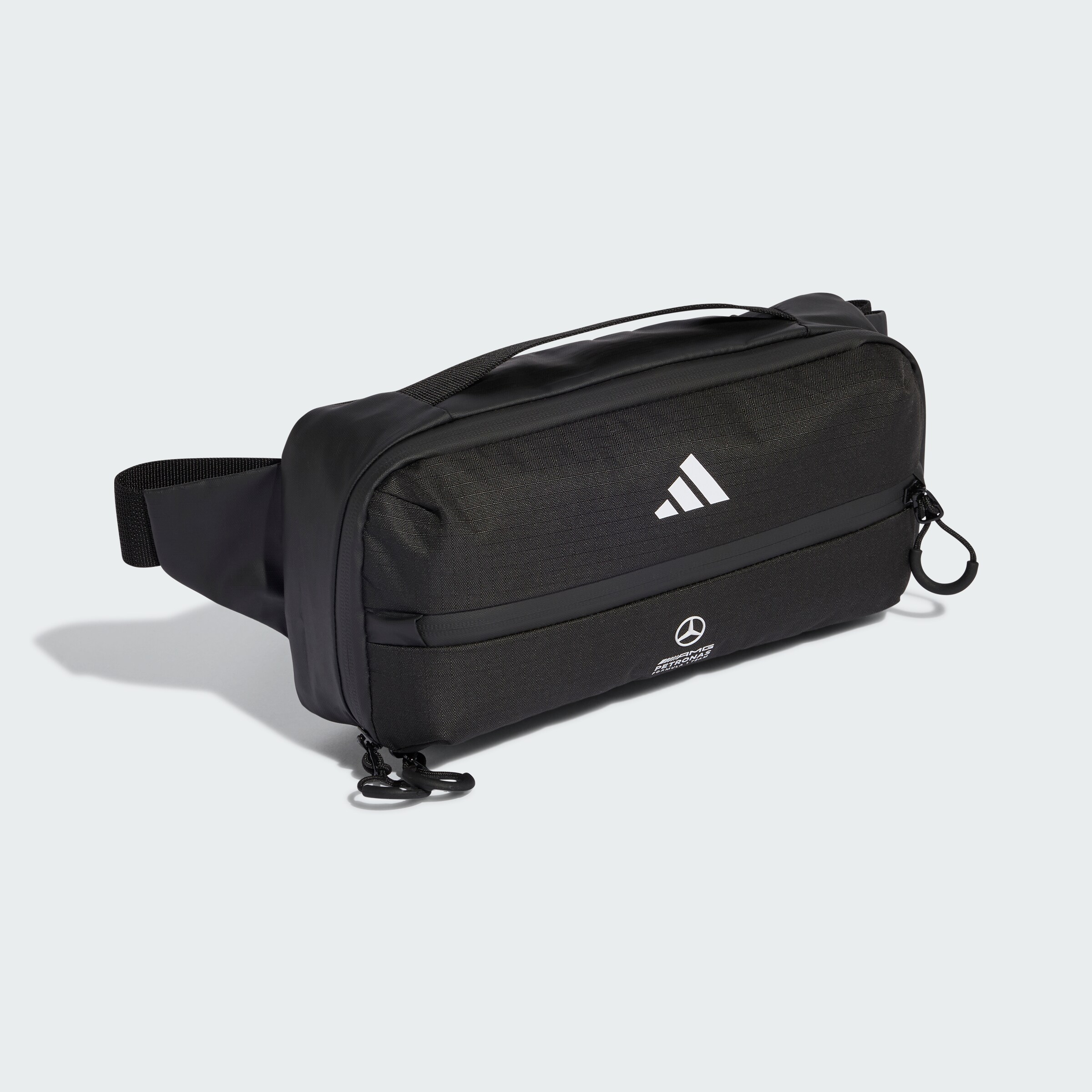 Bauchtasche, Mercedes-AMG F1 - schwarz, Polyester (recycelt), adidas