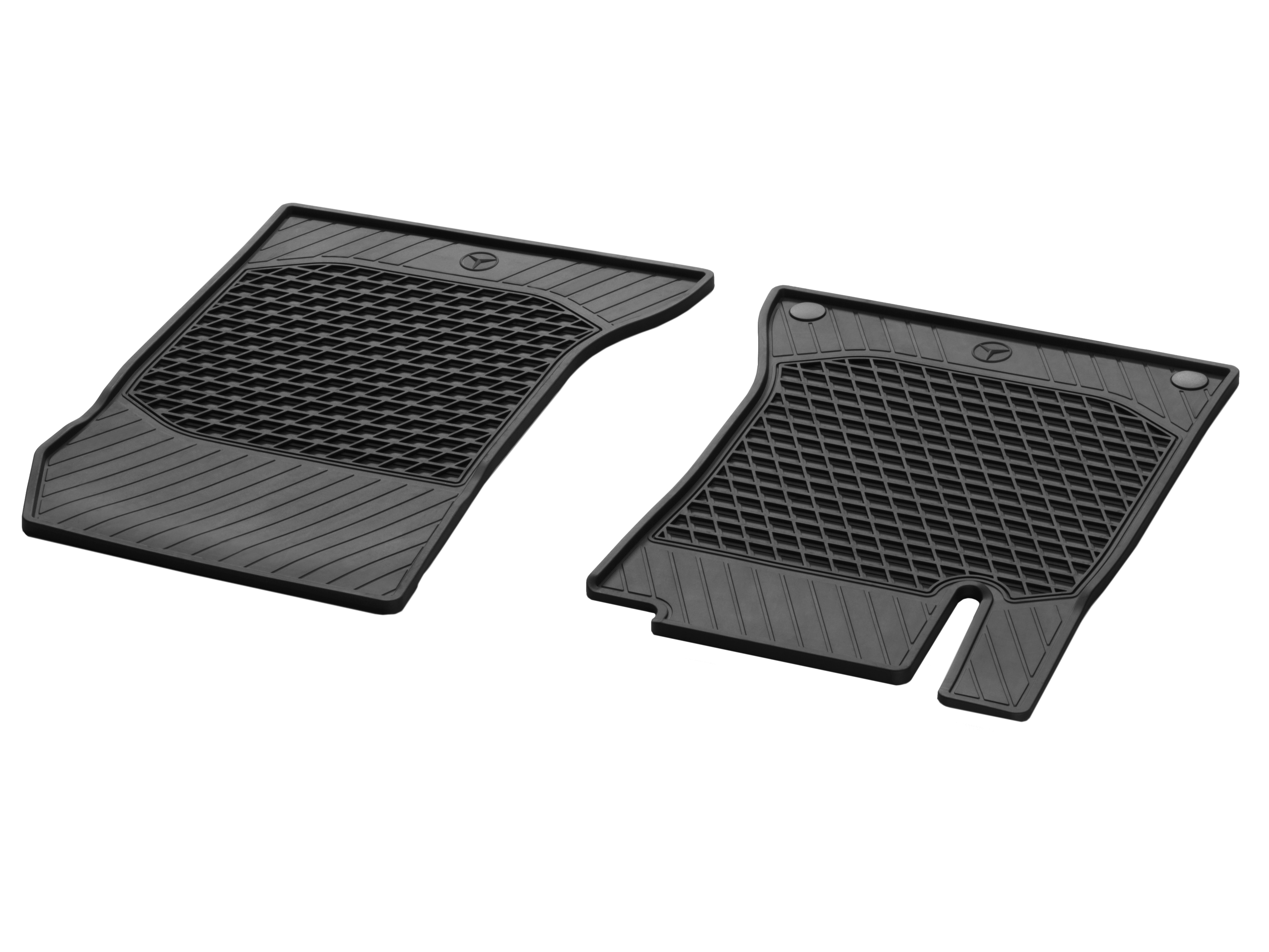 Allwettermatten, CLASSIC, Fahrer-/Beifahrermatte, 2-teilig - RL, schwarz