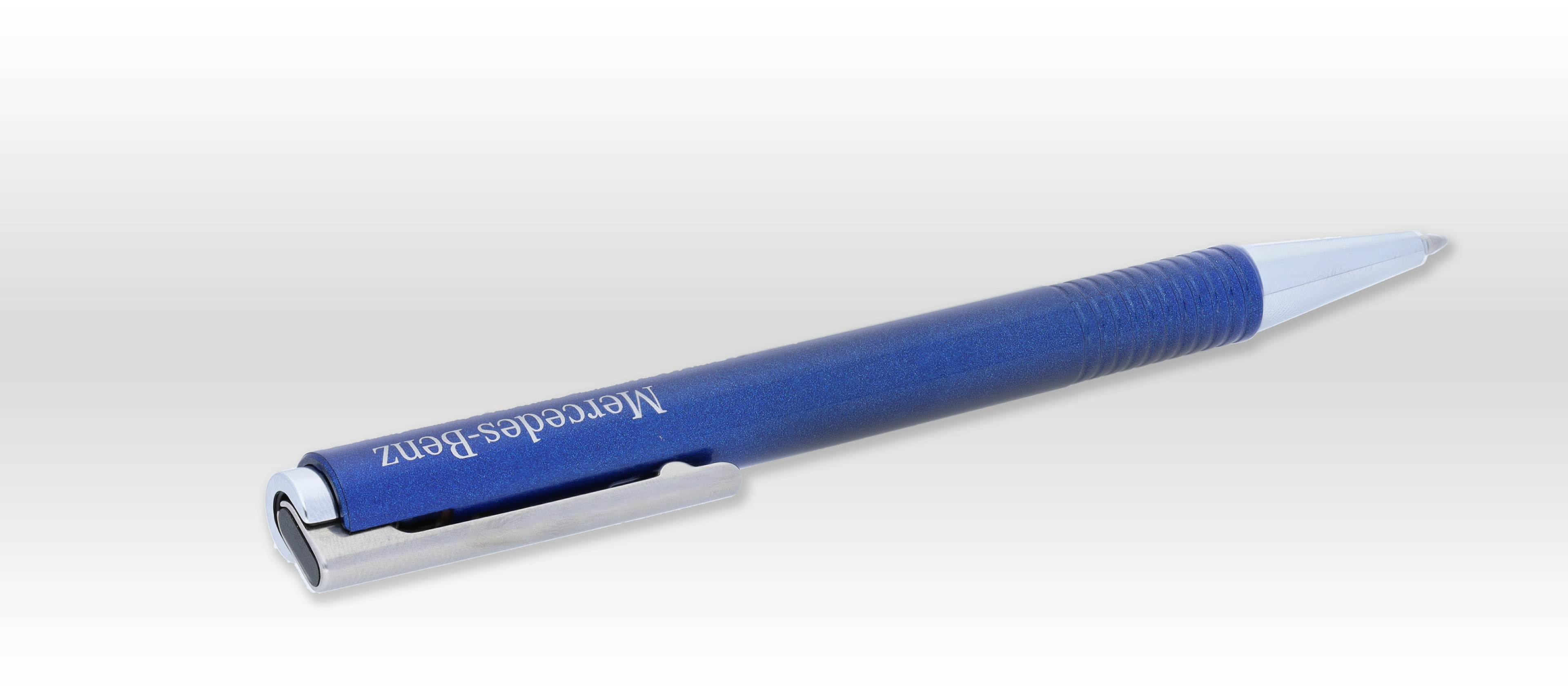 Kugelschreiber, LAMY logo - brillantblau, Kunststoff / Edelstahl, Lamy