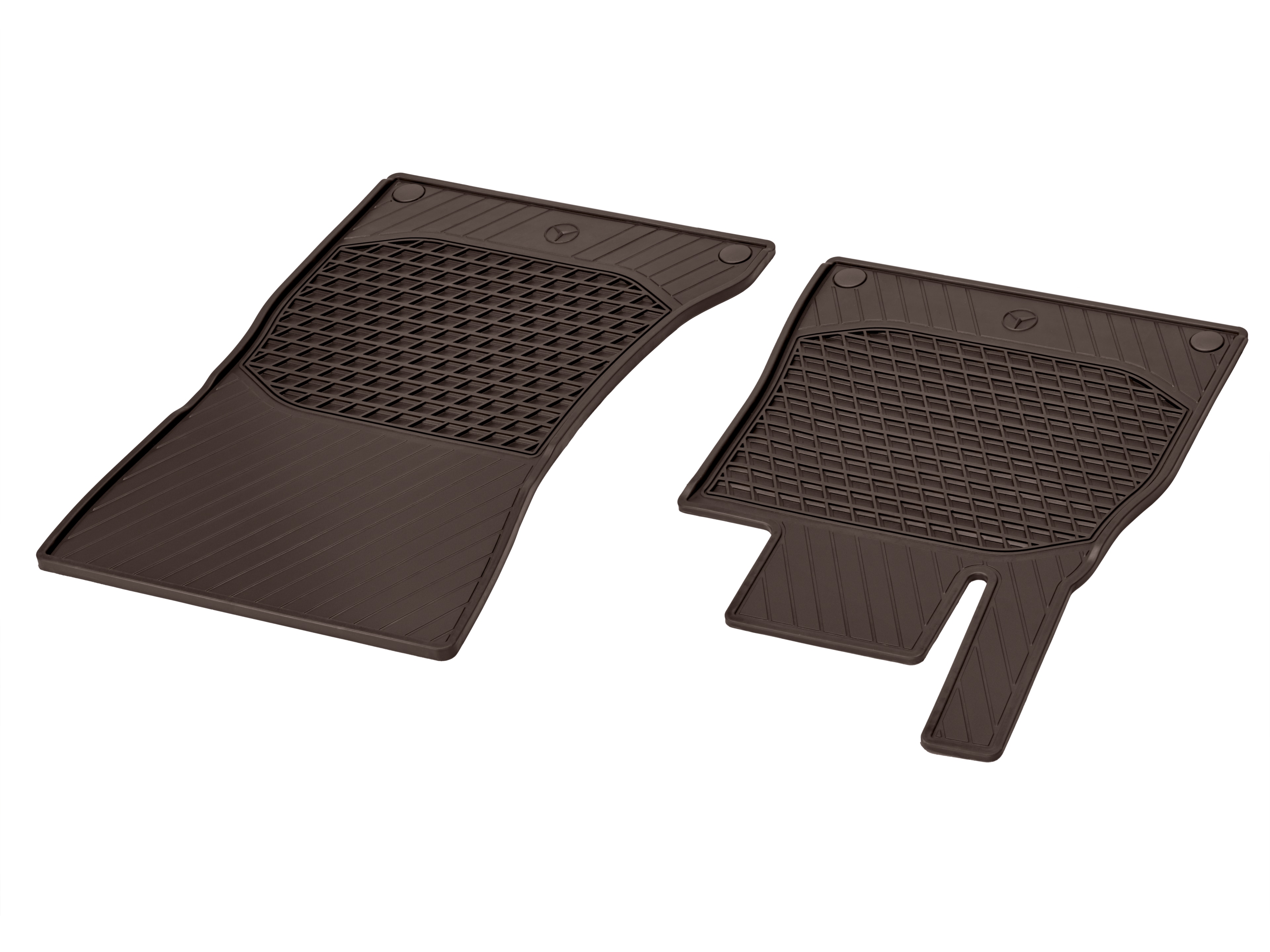 Allwettermatten, CLASSIC, Fahrer-/Beifahrermatte, 2-teilig - LL, espressobraun