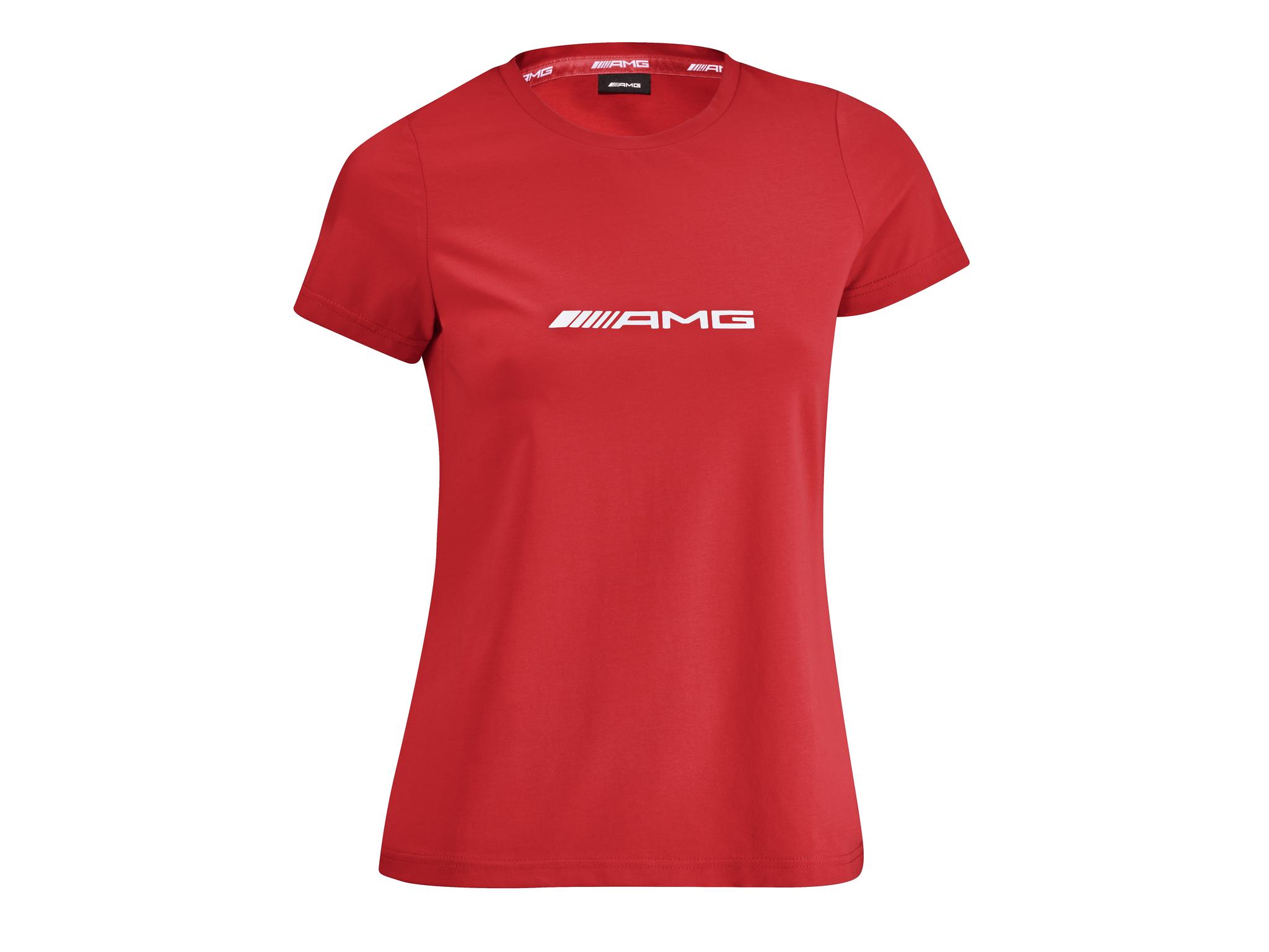 AMG T-Shirt Damen - rot, XL