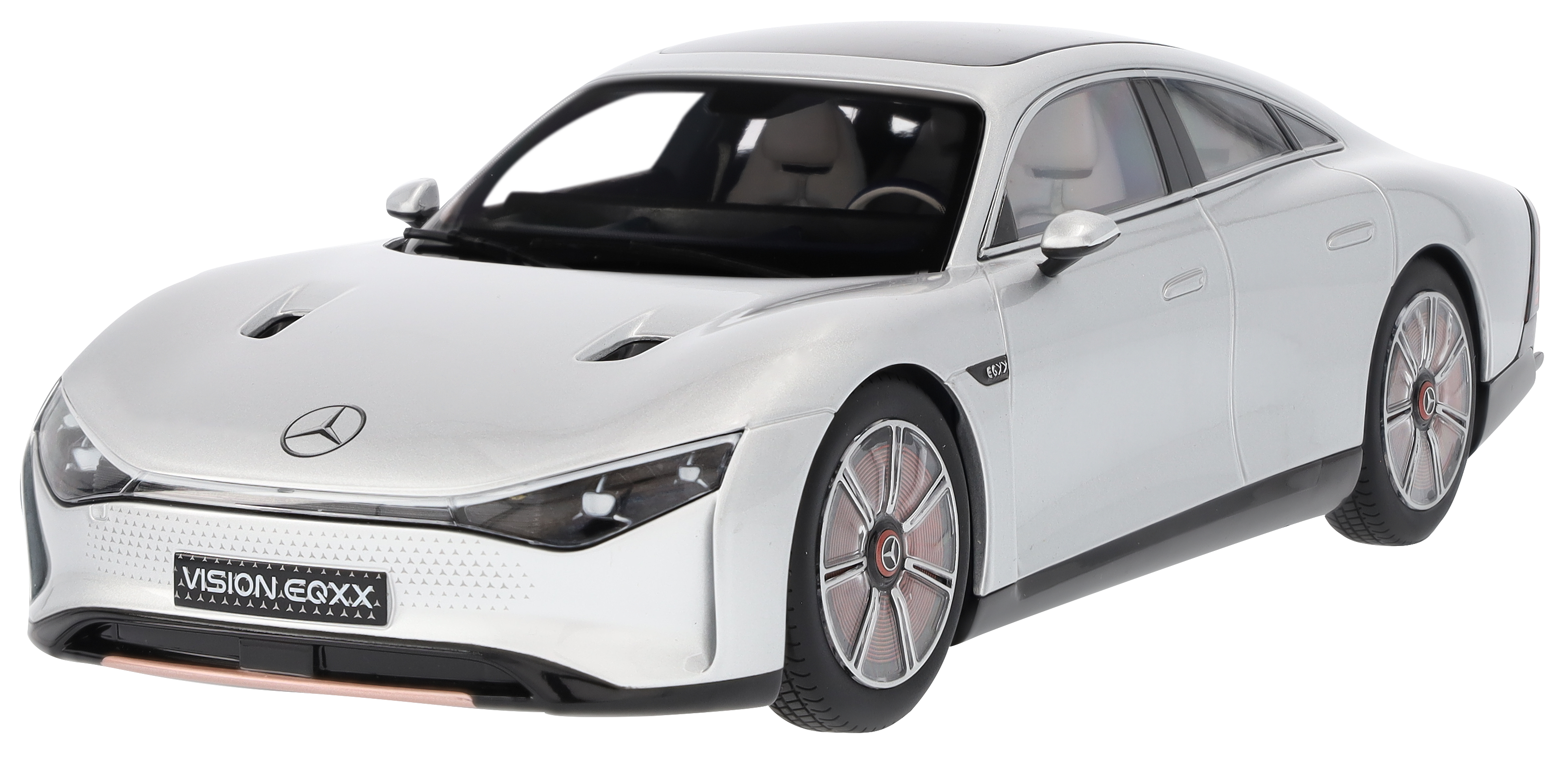 Vision EQXX, Showcar - silber alubeam, NZG, 1:18 Vision EQXX, Showcar - silber alubeam, NZG, 1:18