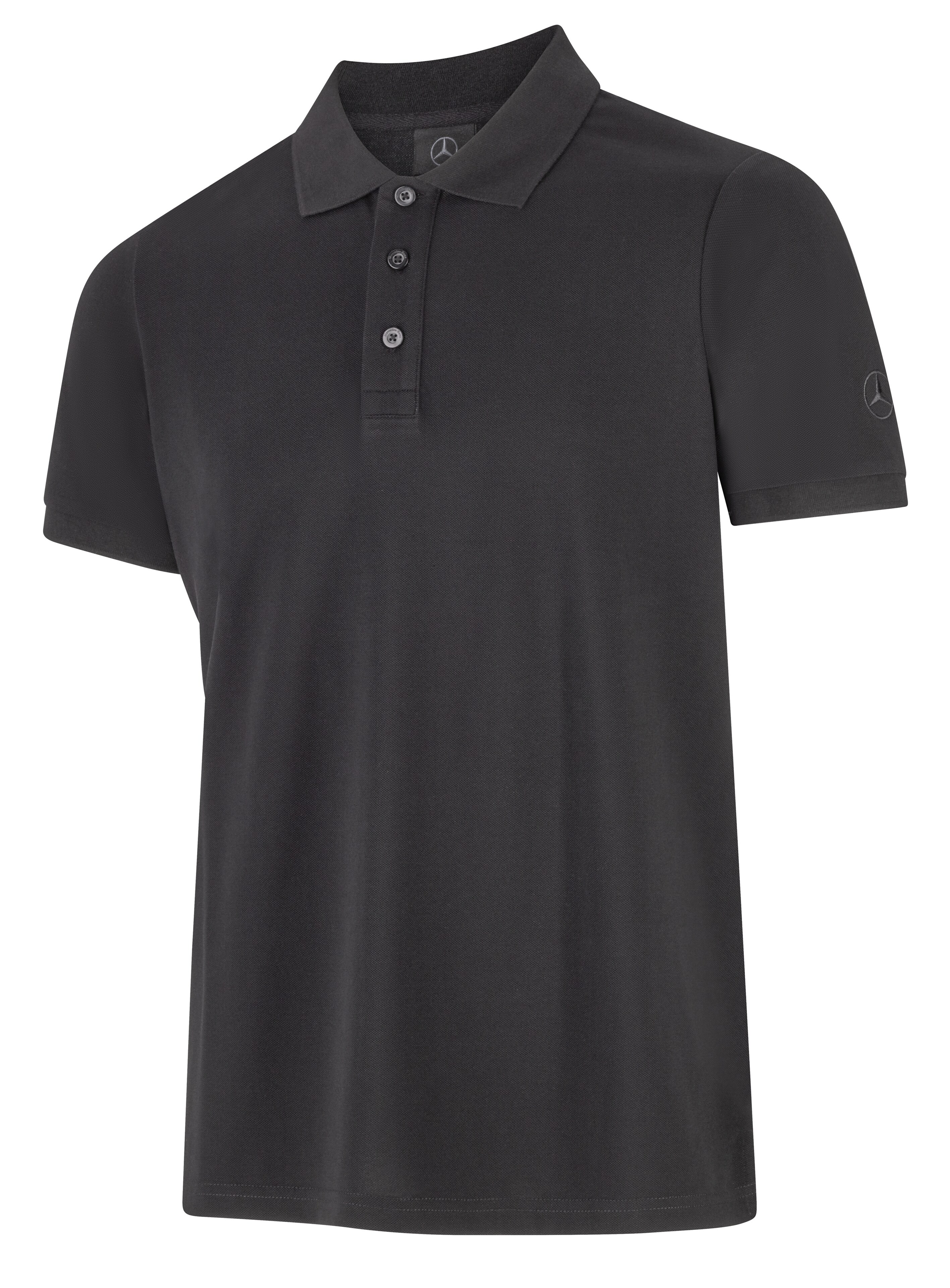 Poloshirt Herren - schwarz, XL