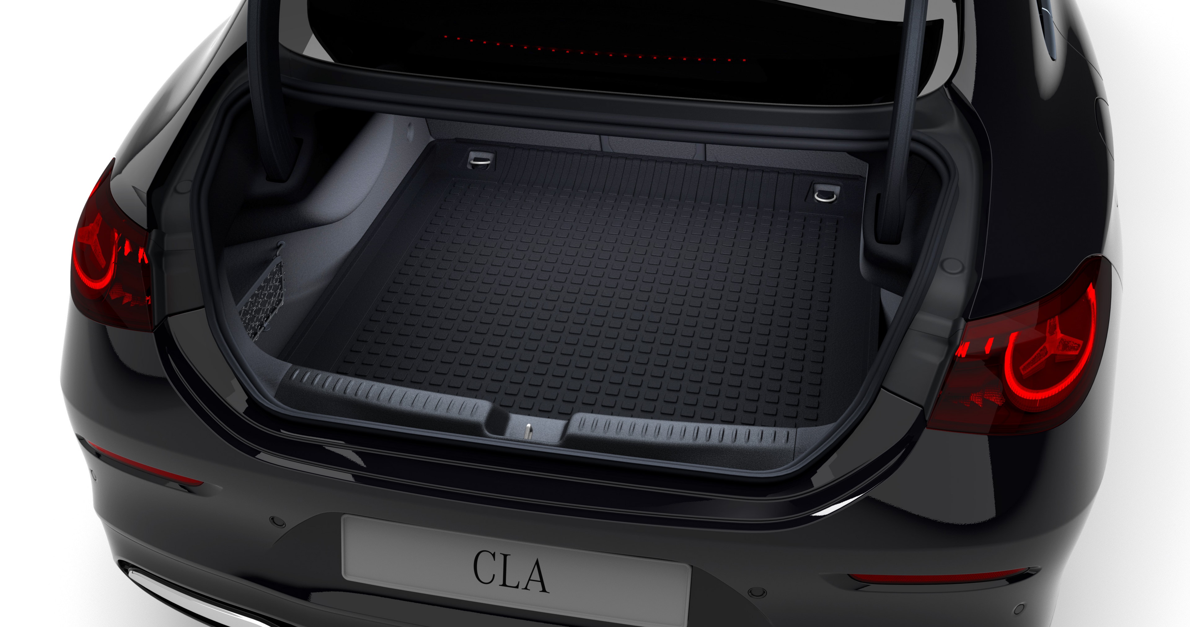 Kofferraumwanne, flach - schwarz, Polypropylen