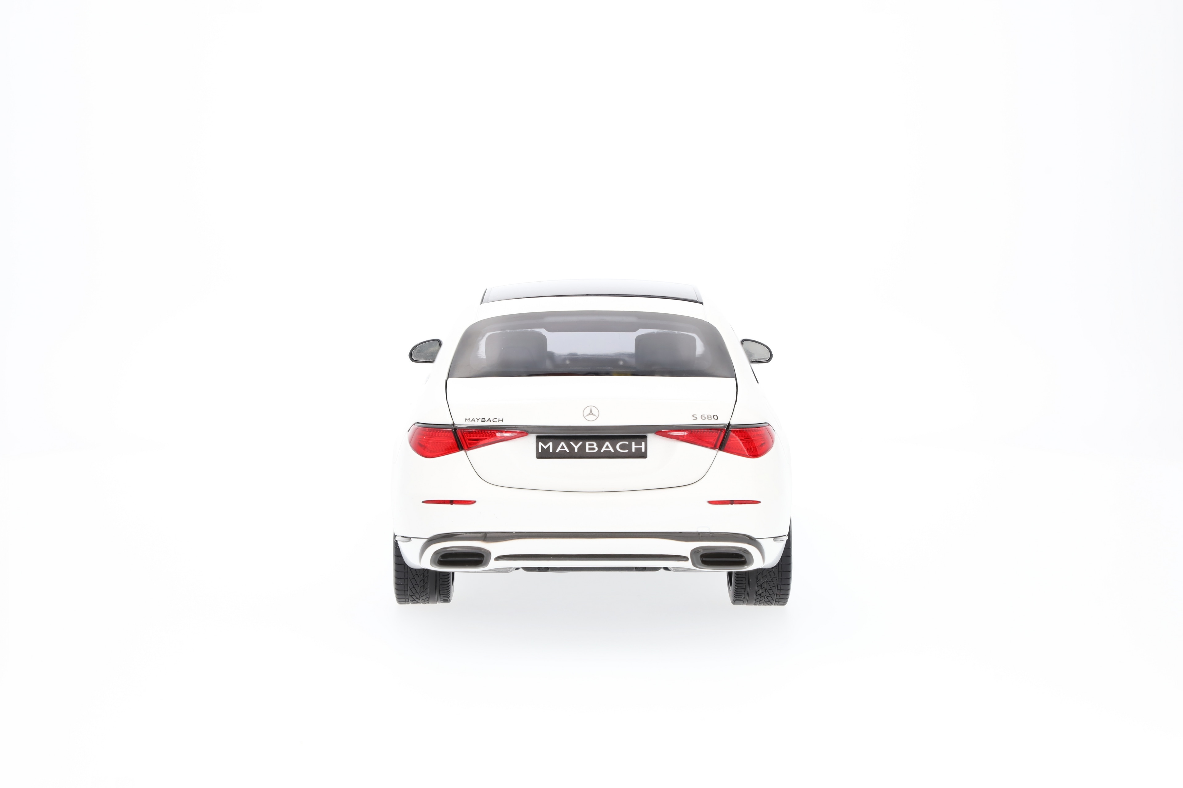Mercedes-Maybach S 680 4MATIC, Night Series, X223 - MANUFAKTUR opalithweiß magno, Norev, 1:18 Mercedes-Maybach S 680 4MATIC, Night Series, X223 - MANUFAKTUR opalithweiß magno, Norev, 1:18