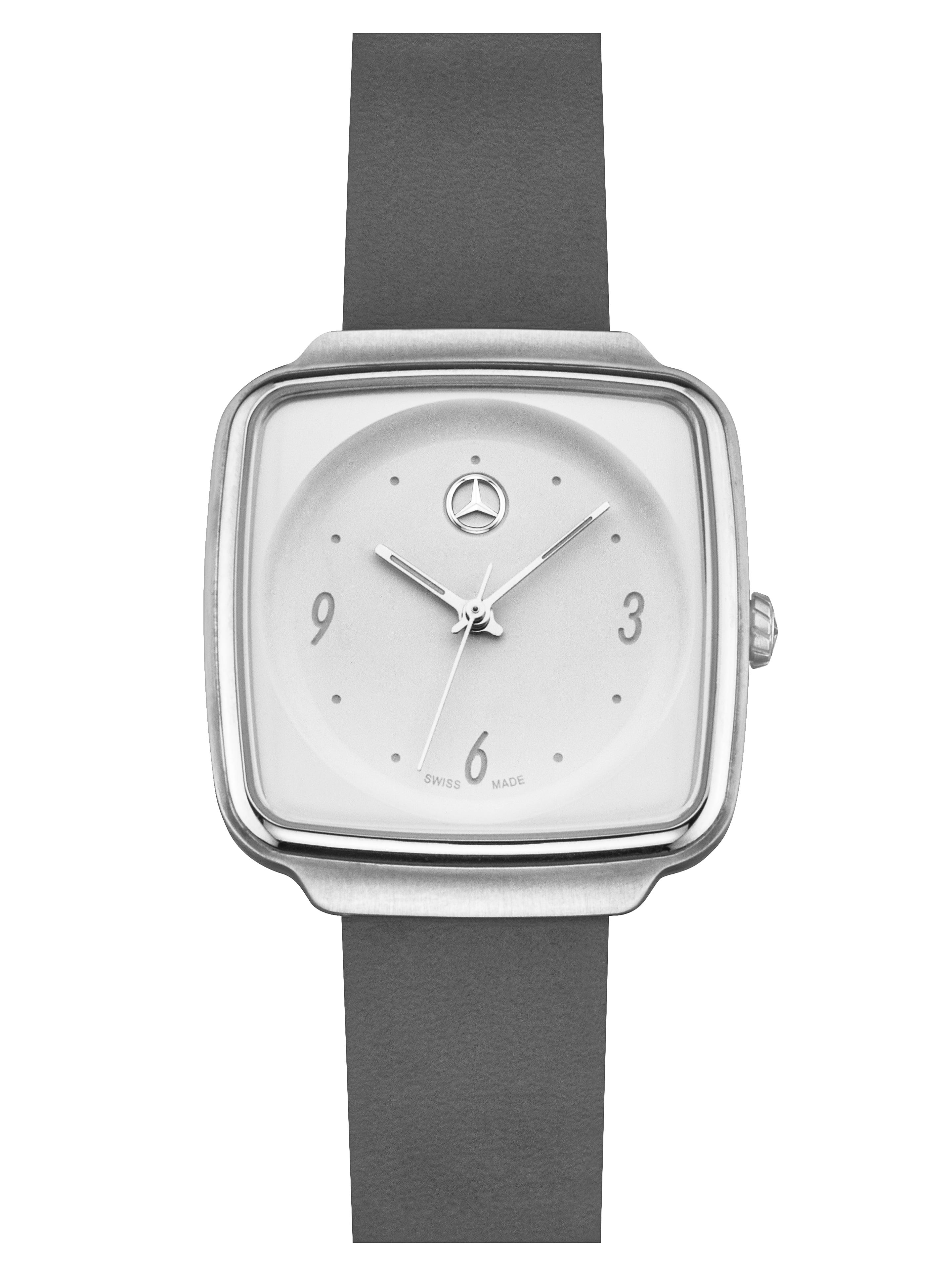 Armbanduhr Damen, Modern - weiß / anthrazit / schwarz, Edelstahl / Kalbsleder Armbanduhr Damen, Modern - weiß / anthrazit / schwarz, Edelstahl / Kalbsleder
