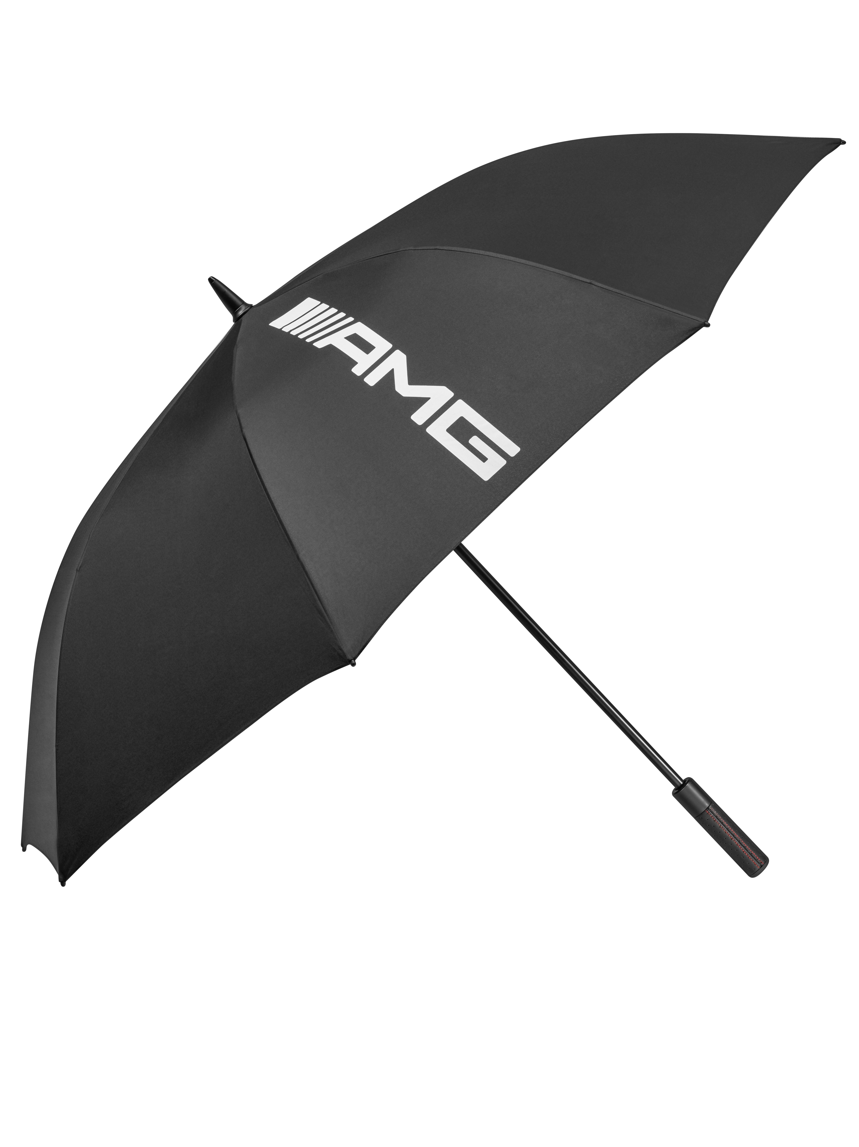 AMG Gästeschirm - schwarz, Polyester