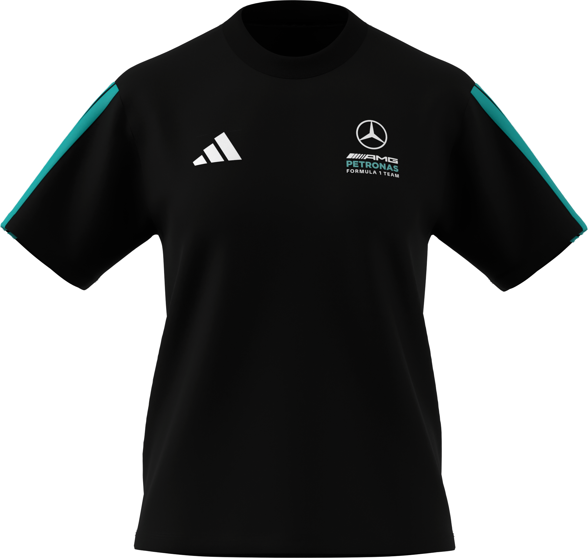 T-Shirt Damen, Mercedes-AMG F1 - schwarz, M