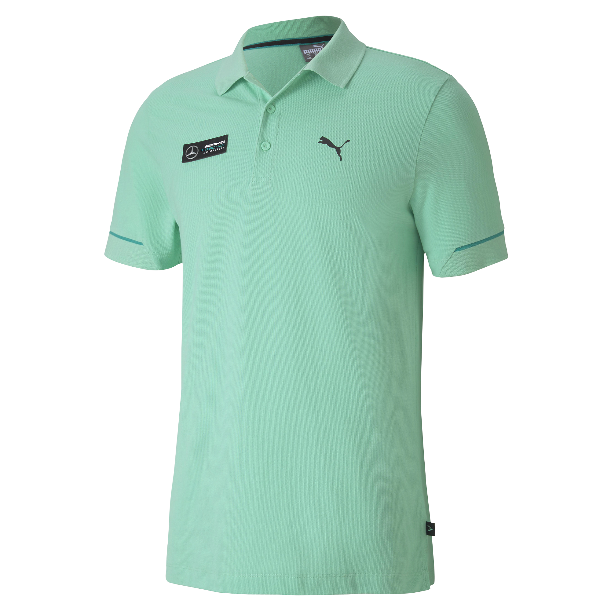 Poloshirt Herren - grün, L