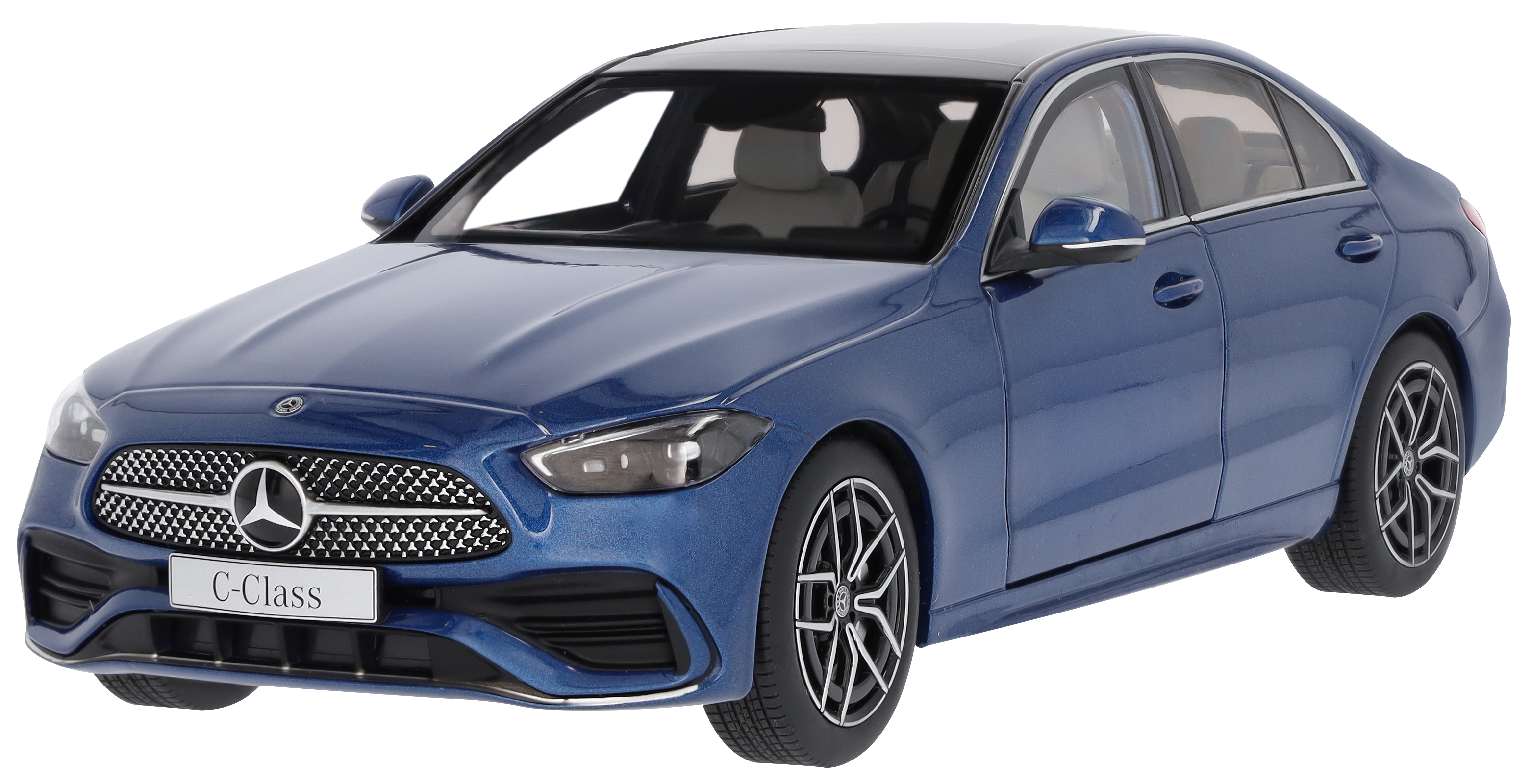 C-Klasse, Limousine, W206 - spektralblau, NZG, 1:18