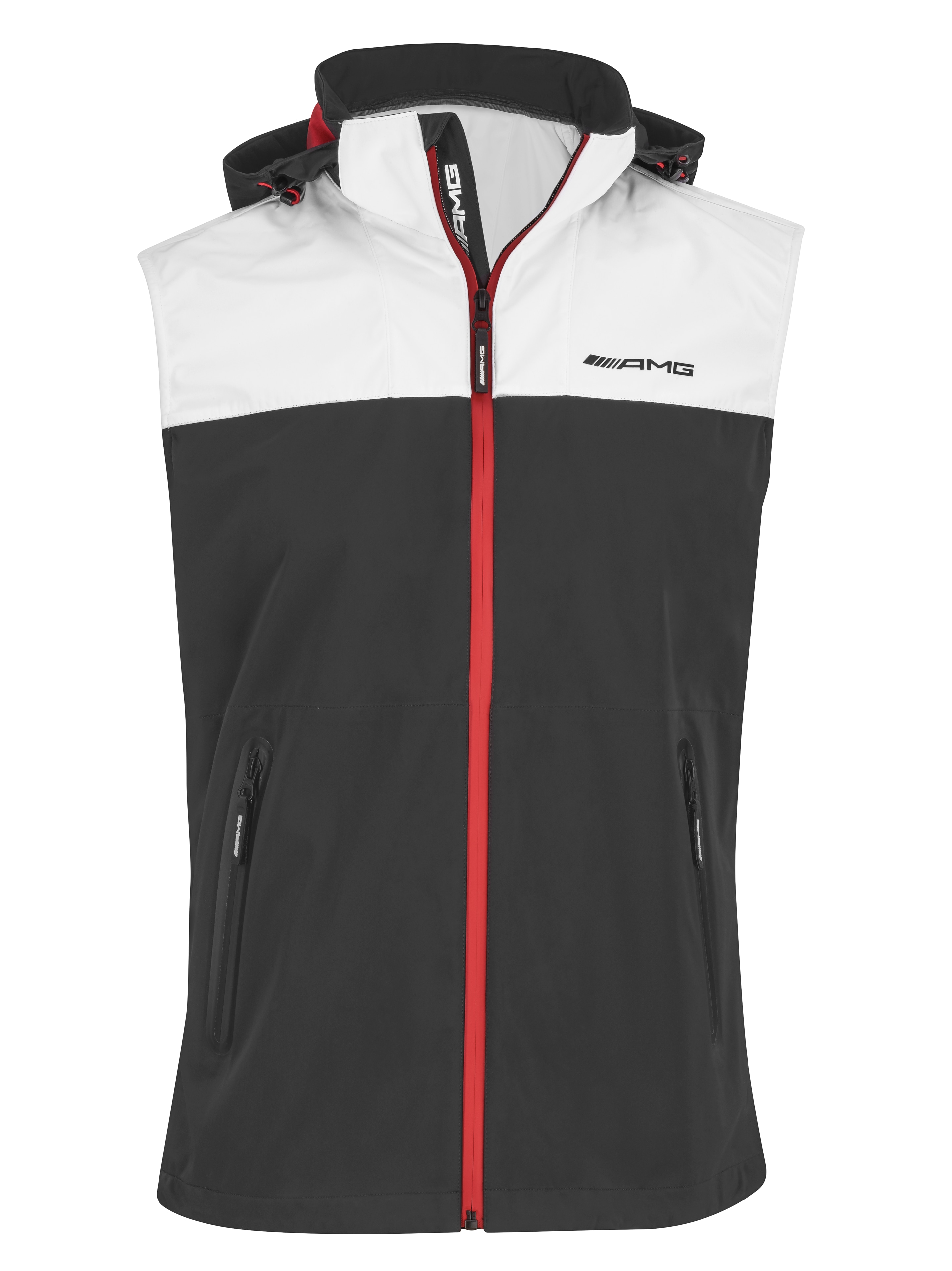 AMG Softshellweste Herren - schwarz, L AMG Softshellweste Herren - schwarz, L