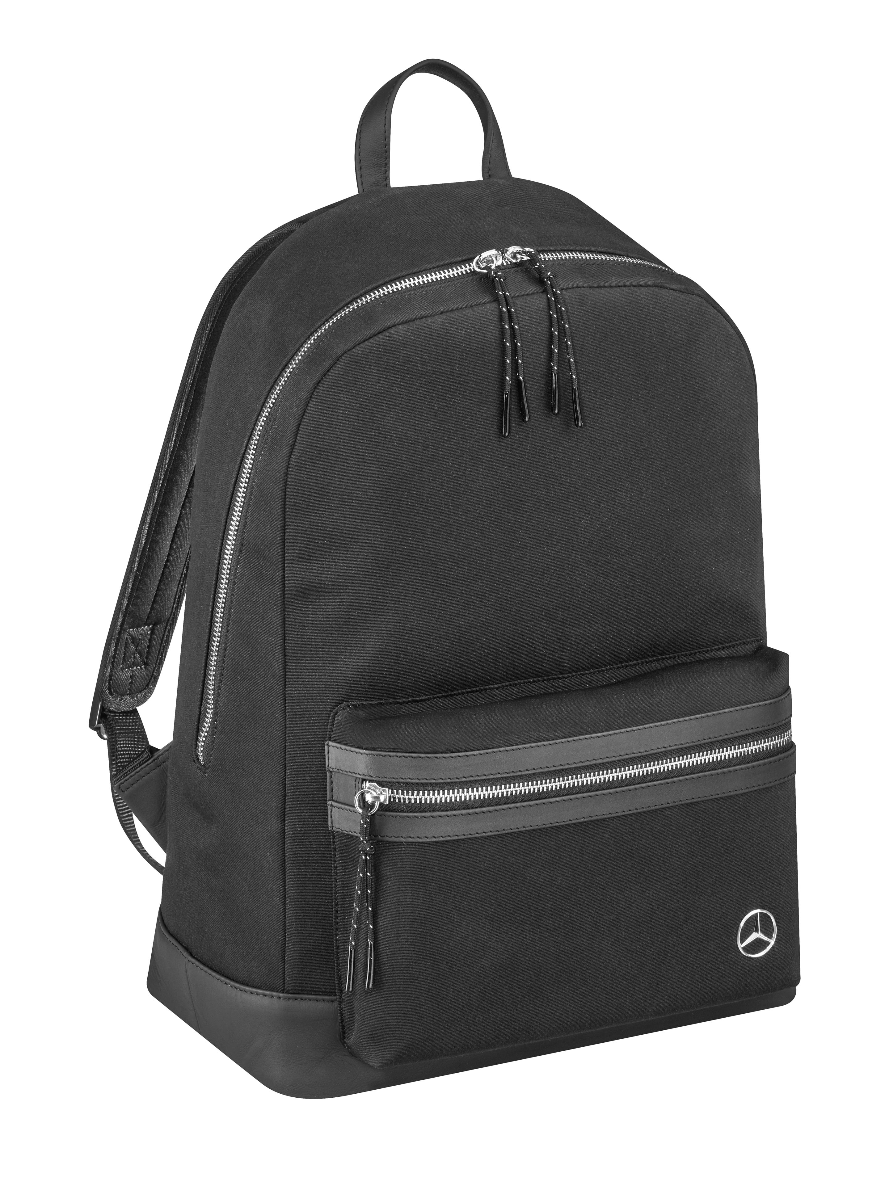 Rucksack - schwarz, Polyester (recycelt)