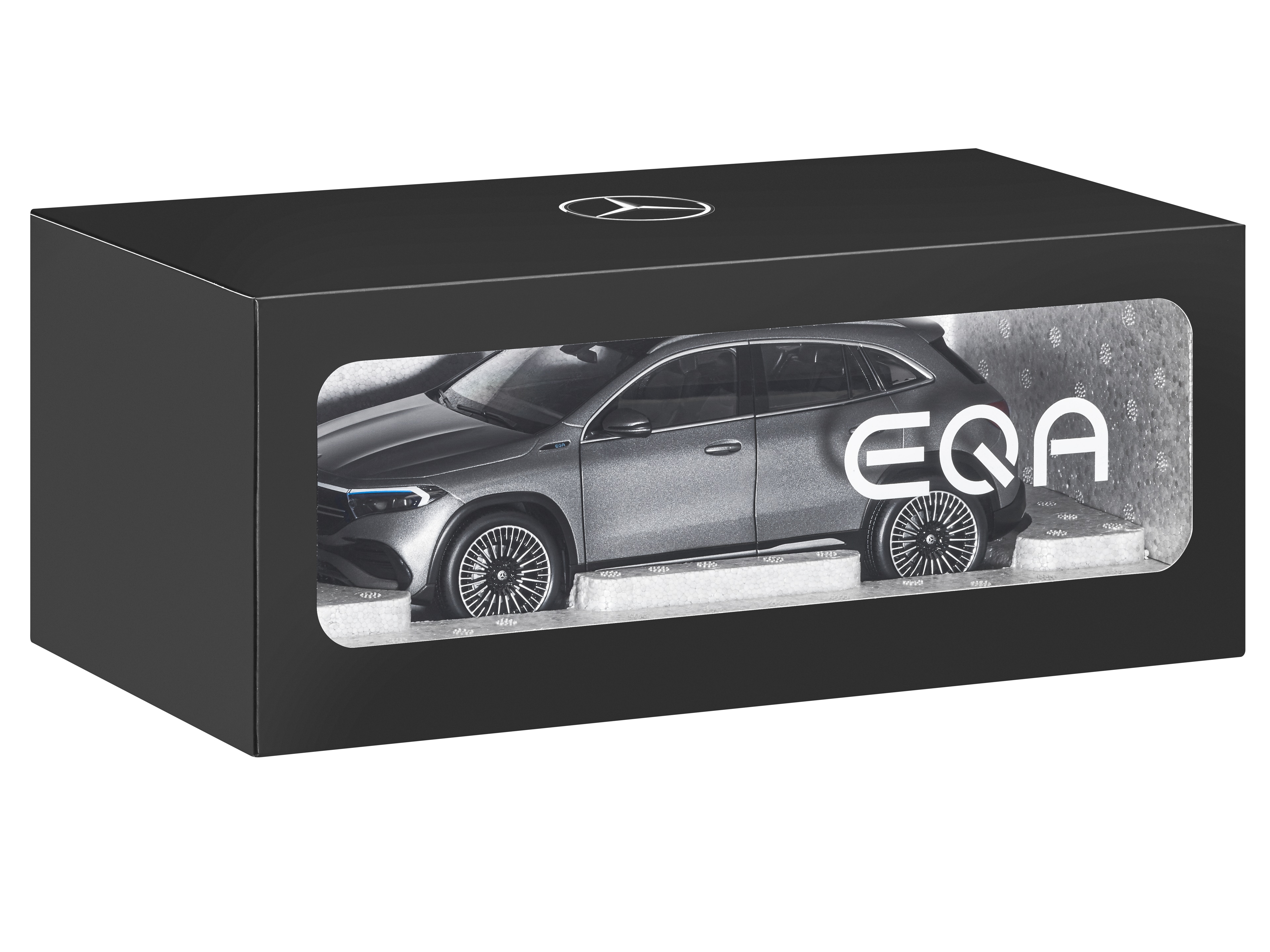 EQA, Offroader, AMG Line, H243 - designo mountaingrau magno, NZG, 1:18 EQA, Offroader, AMG Line, H243 - designo mountaingrau magno, NZG, 1:18