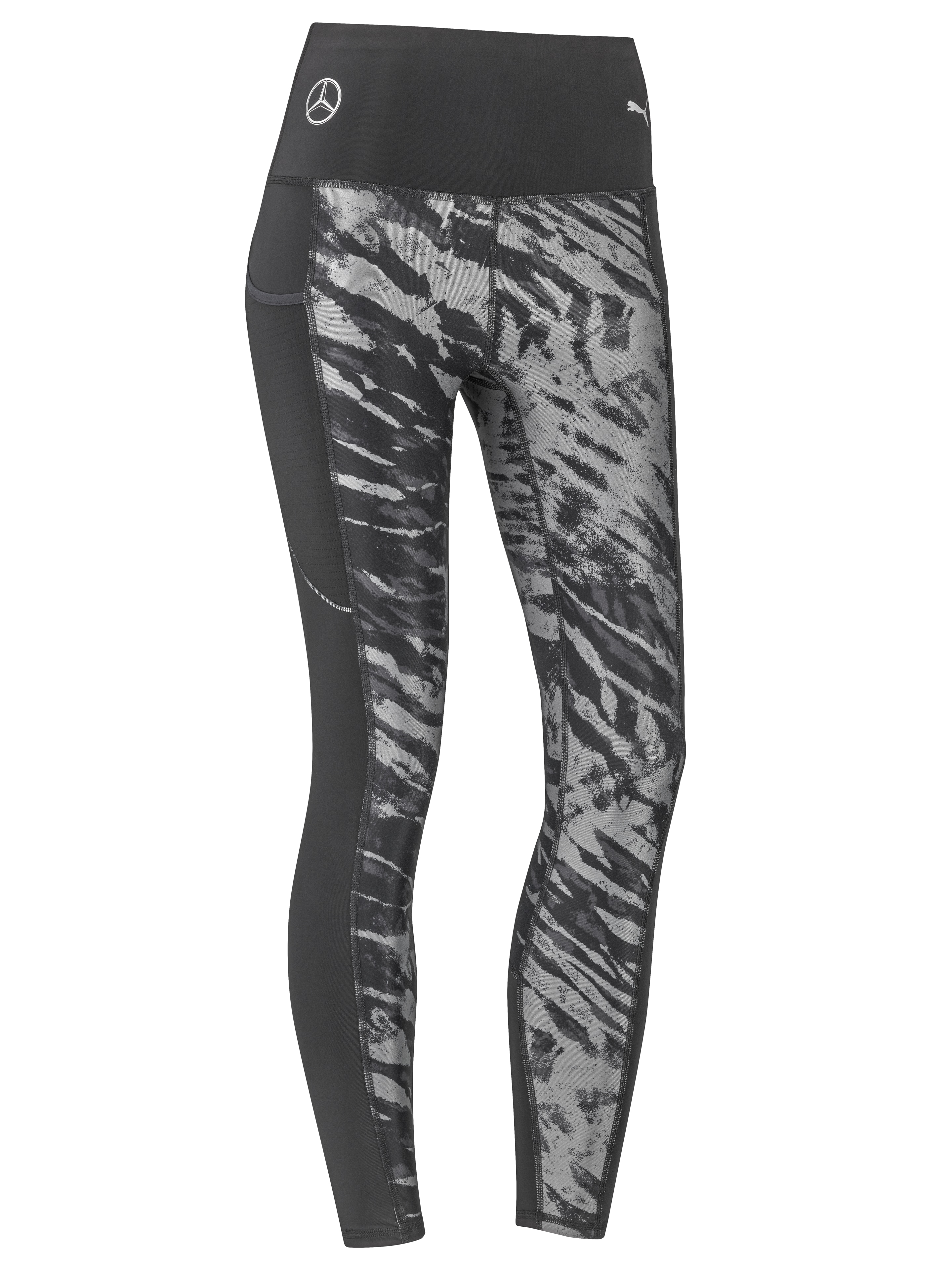 Sporthose Damen - schwarz, XS