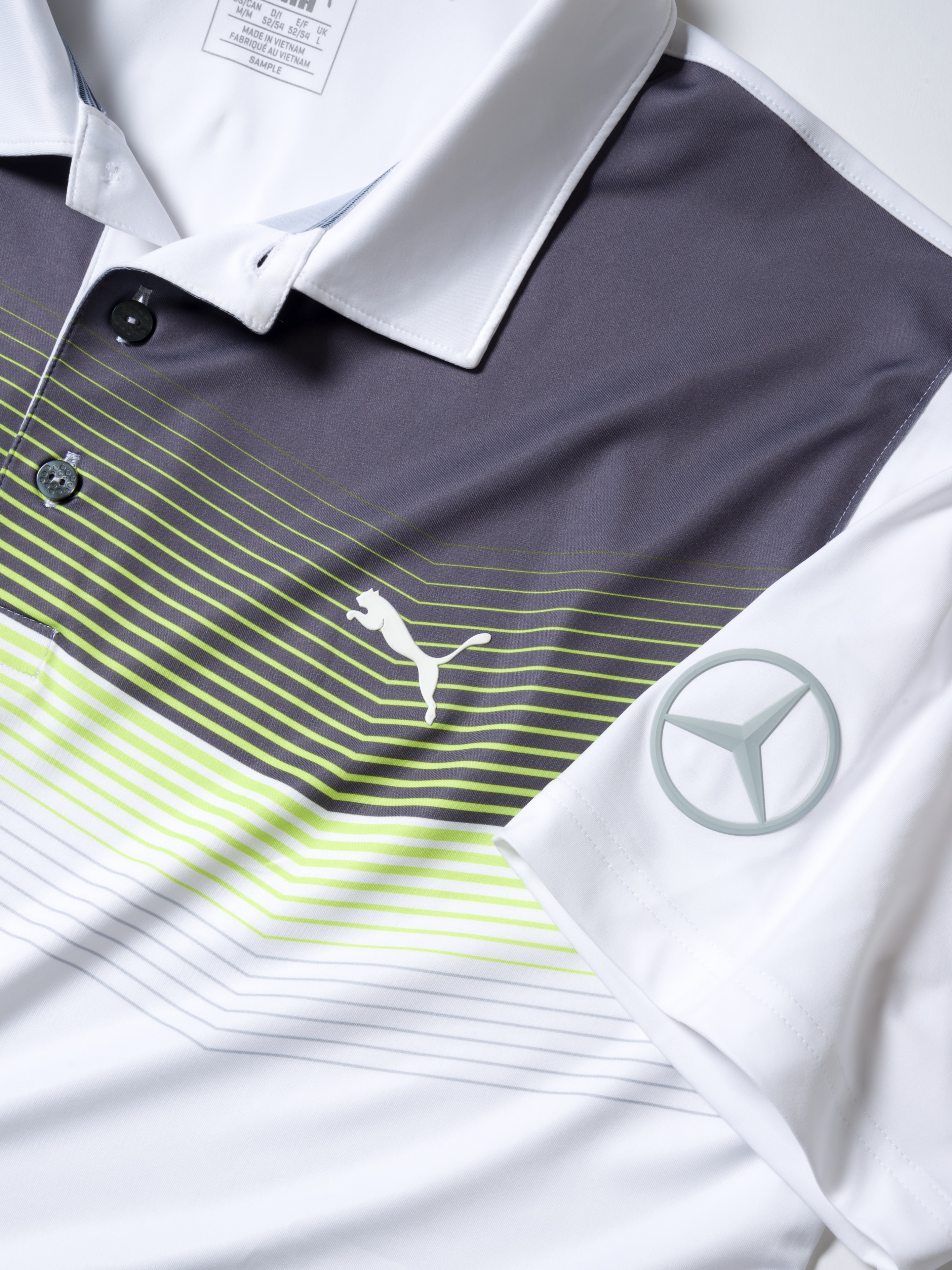 Golf-Poloshirt Herren - weiß, XL