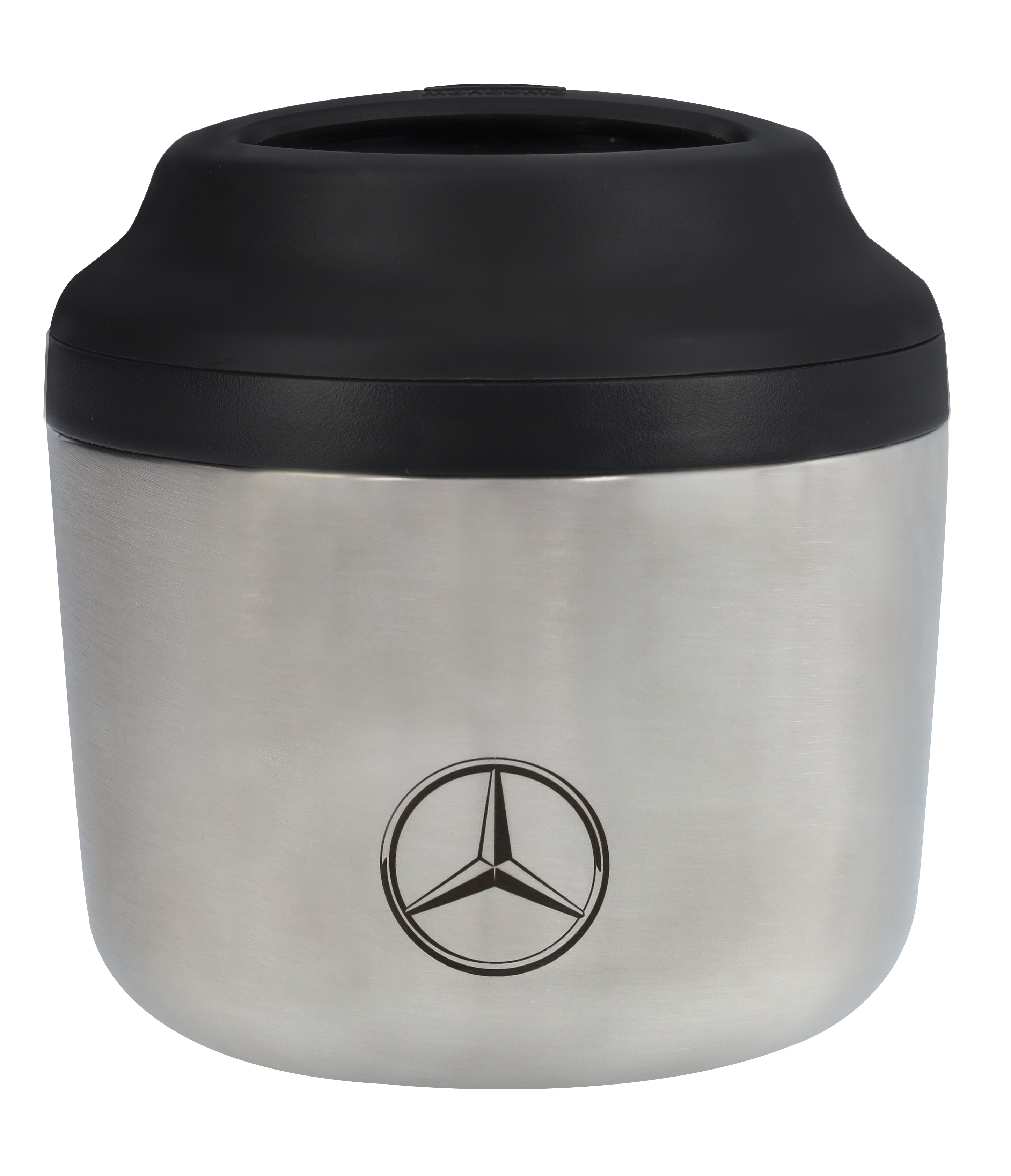 Isotherm-Lunchbox - schwarz-silber, Edelstahl / Polypropylen / Silikon, monbento®, 550 ml Isotherm-Lunchbox - schwarz-silber, Edelstahl / Polypropylen / Silikon, monbento®, 550 ml