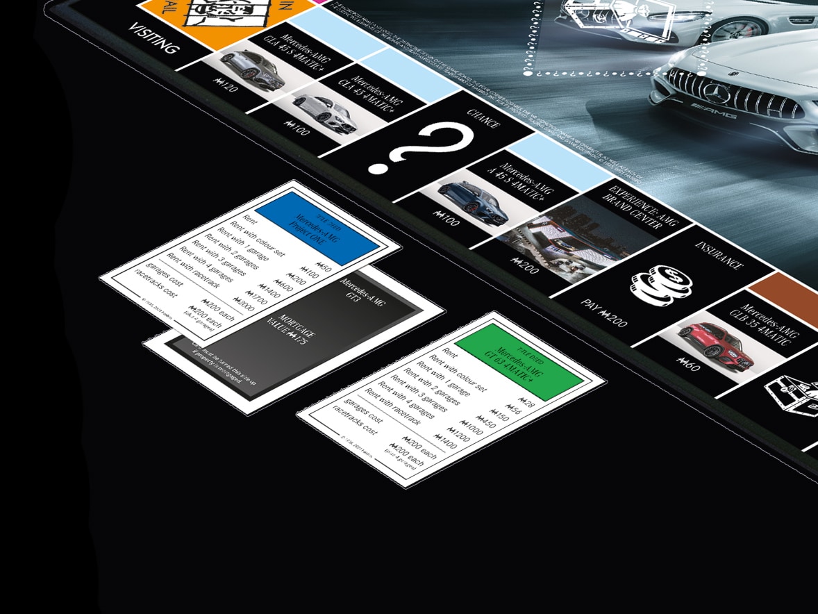 AMG Monopoly - bunt AMG Monopoly - bunt