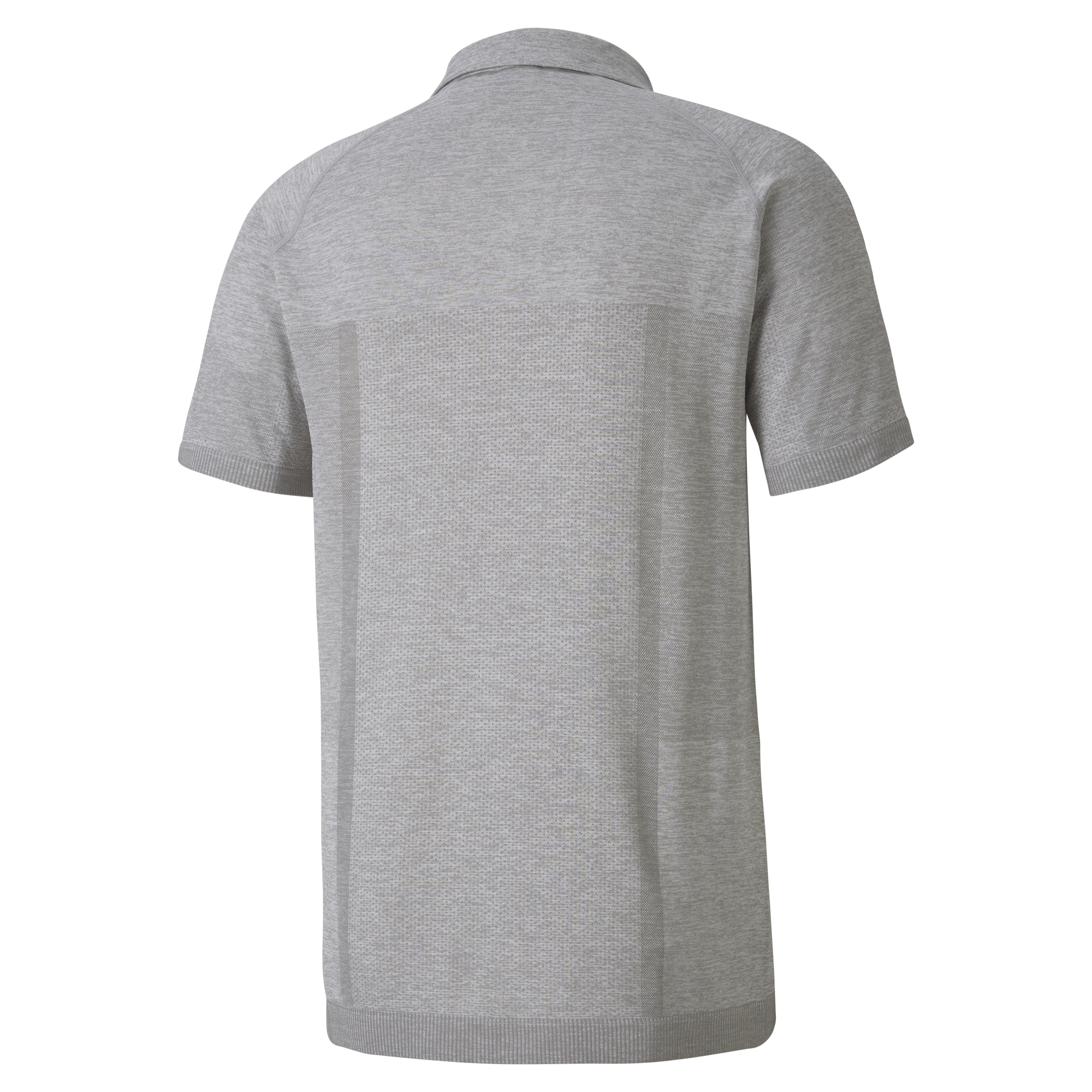 Poloshirt Herren - silbergrau, L