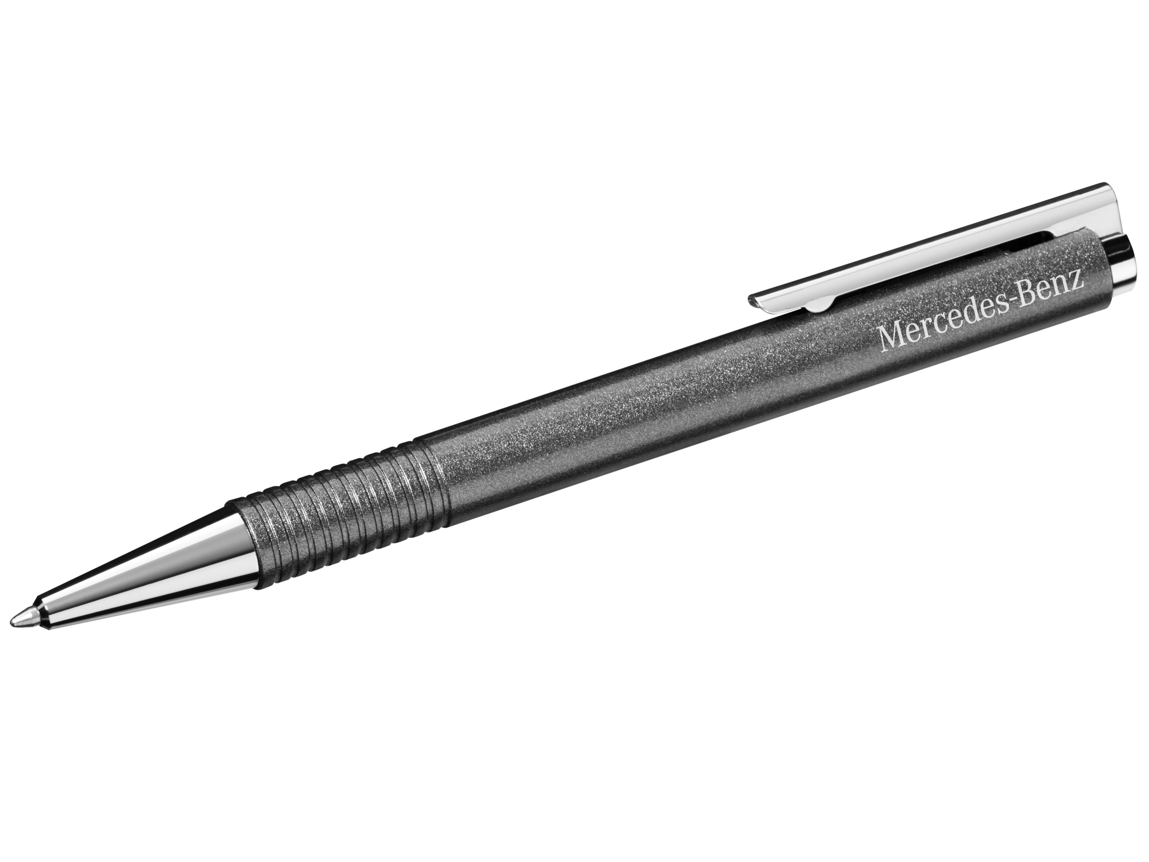 Kugelschreiber, LAMY logo - mountaingrau / silberfarben, Kunststoff / Edelstahl, Lamy Kugelschreiber, LAMY logo - mountaingrau / silberfarben, Kunststoff / Edelstahl, Lamy