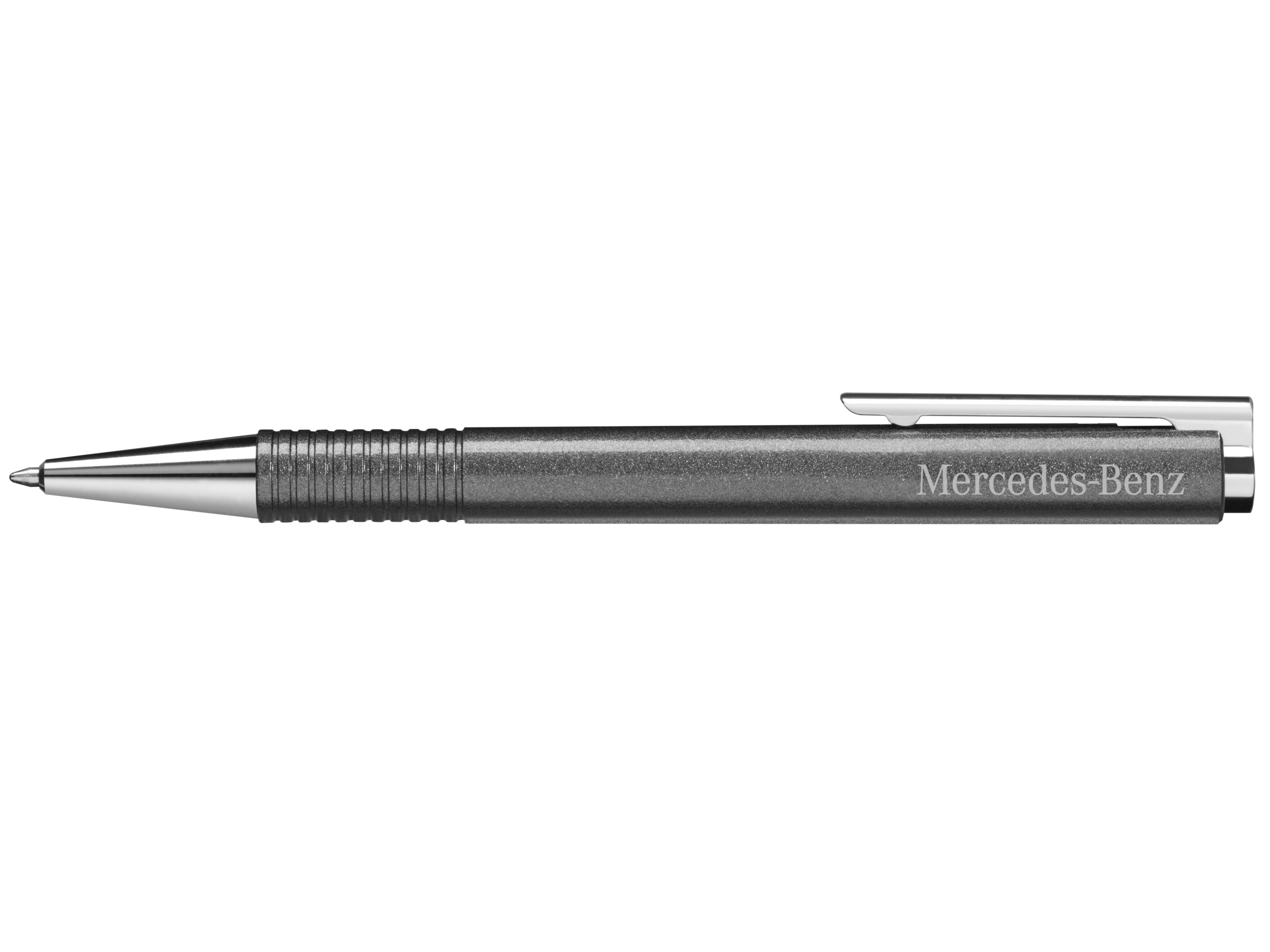 Kugelschreiber, LAMY logo - mountaingrau / silberfarben, Kunststoff / Edelstahl, Lamy Kugelschreiber, LAMY logo - mountaingrau / silberfarben, Kunststoff / Edelstahl, Lamy