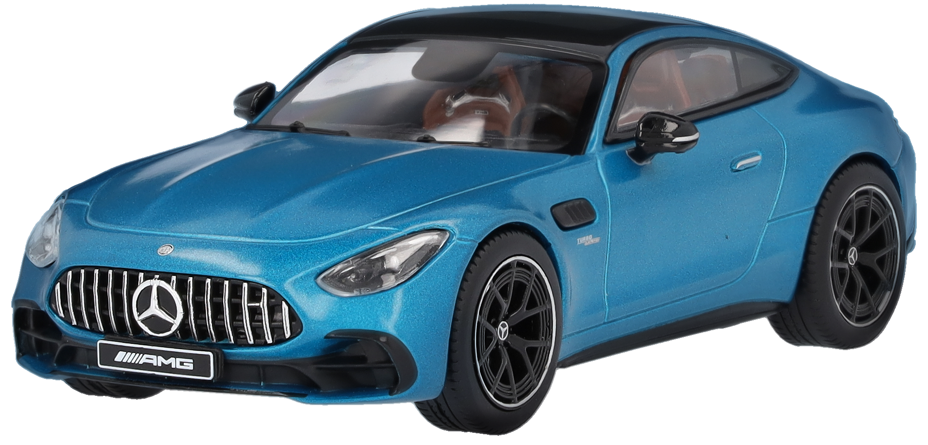 Mercedes-AMG GT 43, C192 - hyperblau, iScale, 1:43