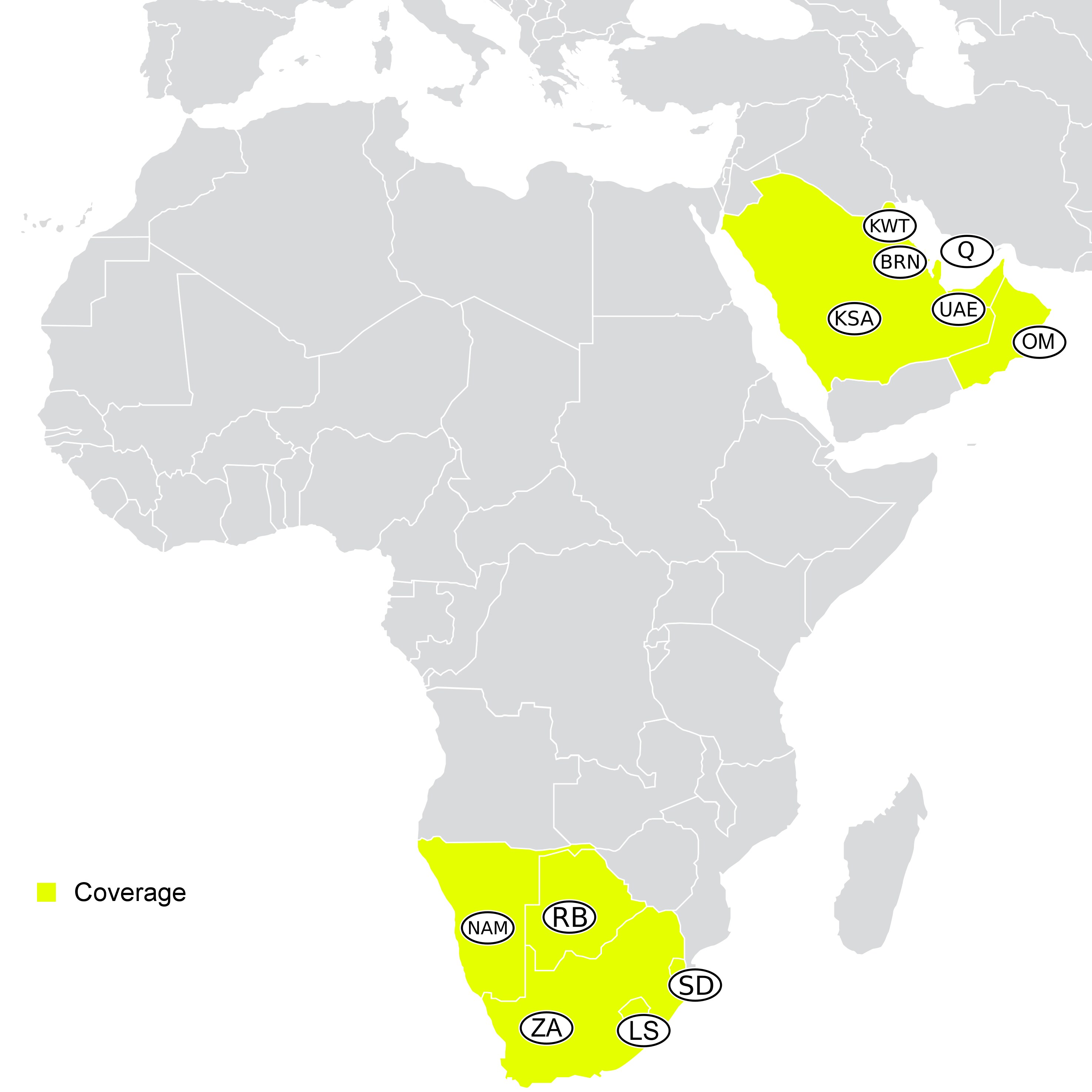 Navigations-DVD COMAND APS, Afrika/Naher Osten, Version 2014