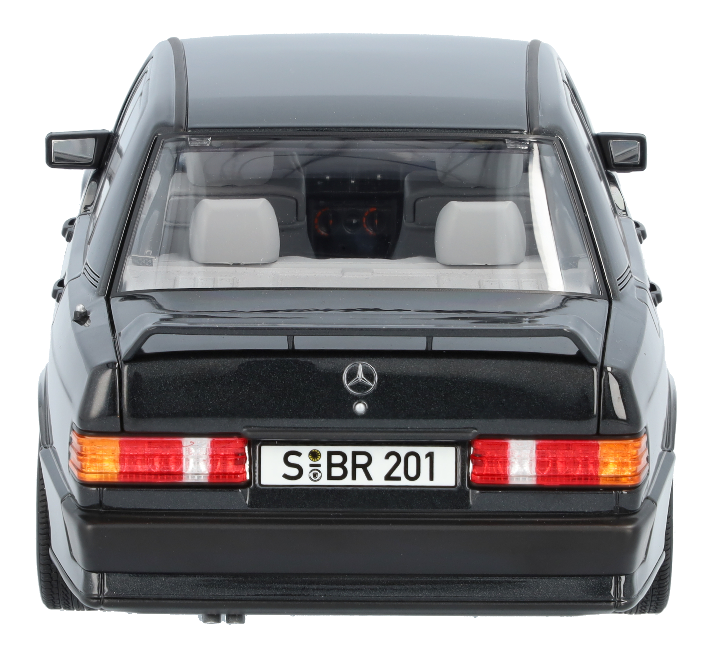 190 E 2.3-16 W 201 (1984-1988) - blauschwarz, Norev, 1:18