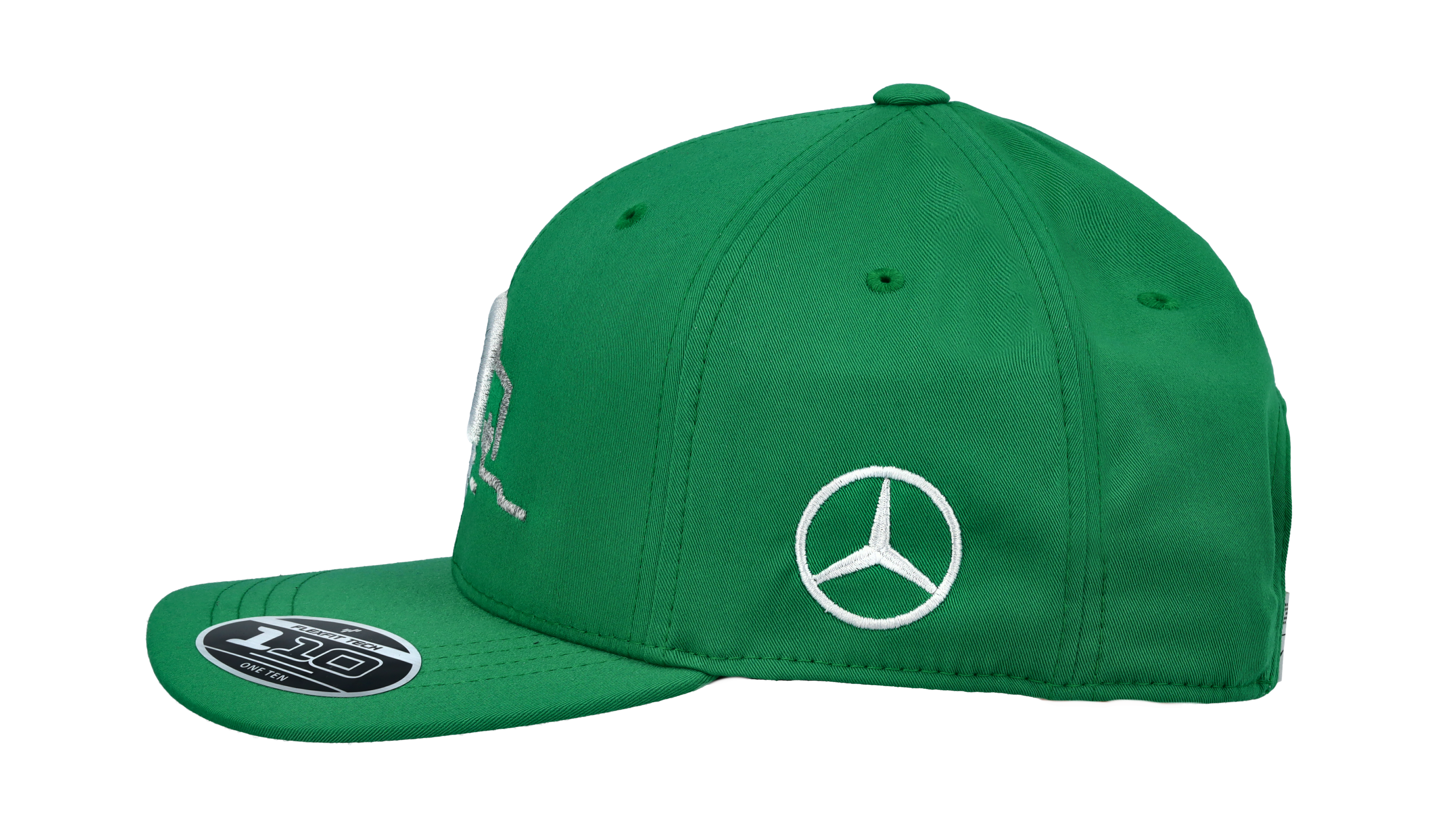 Golf-Cap - grün, Polyester / Elasthan