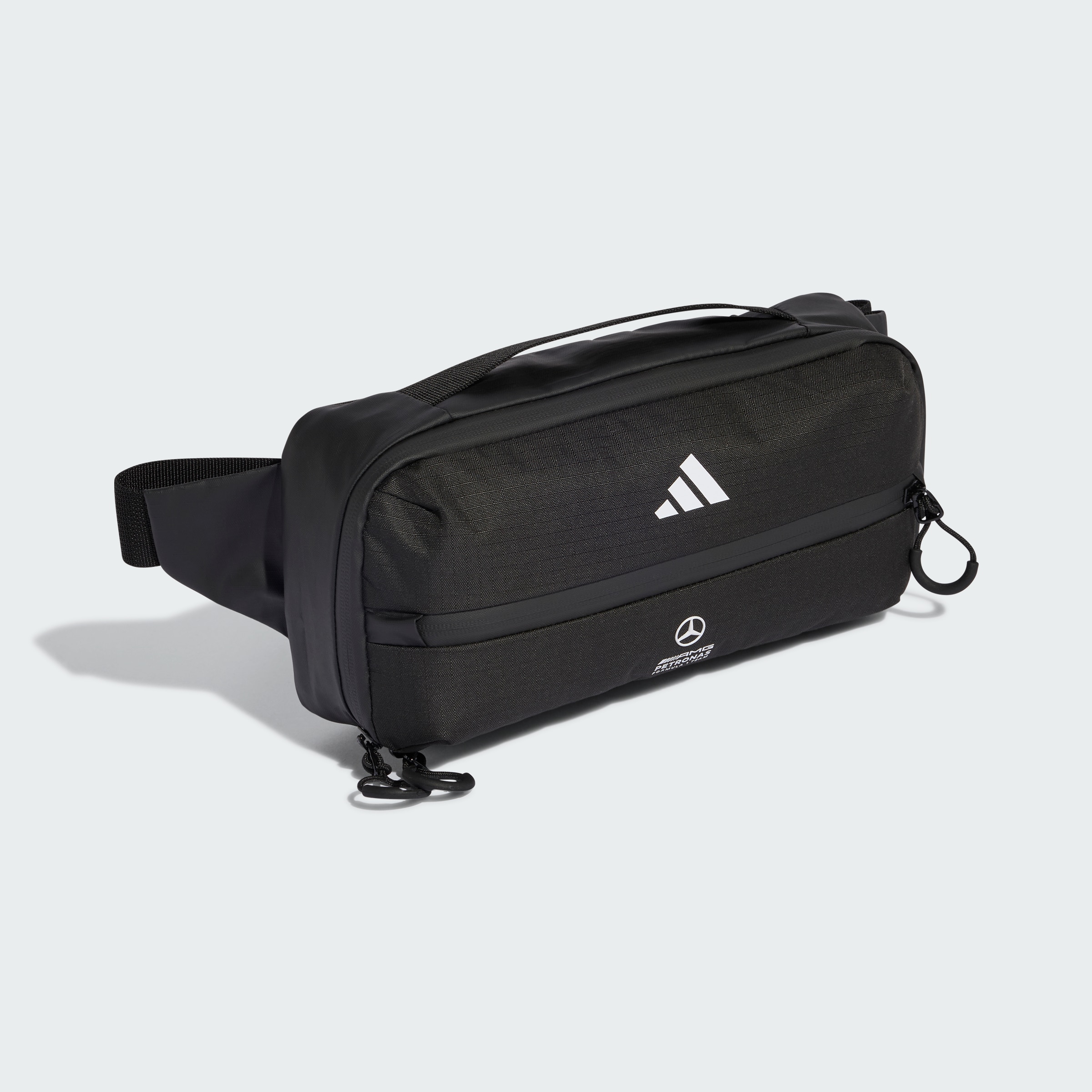 Bauchtasche, Mercedes-AMG F1 - schwarz, Polyester (recycelt), adidas