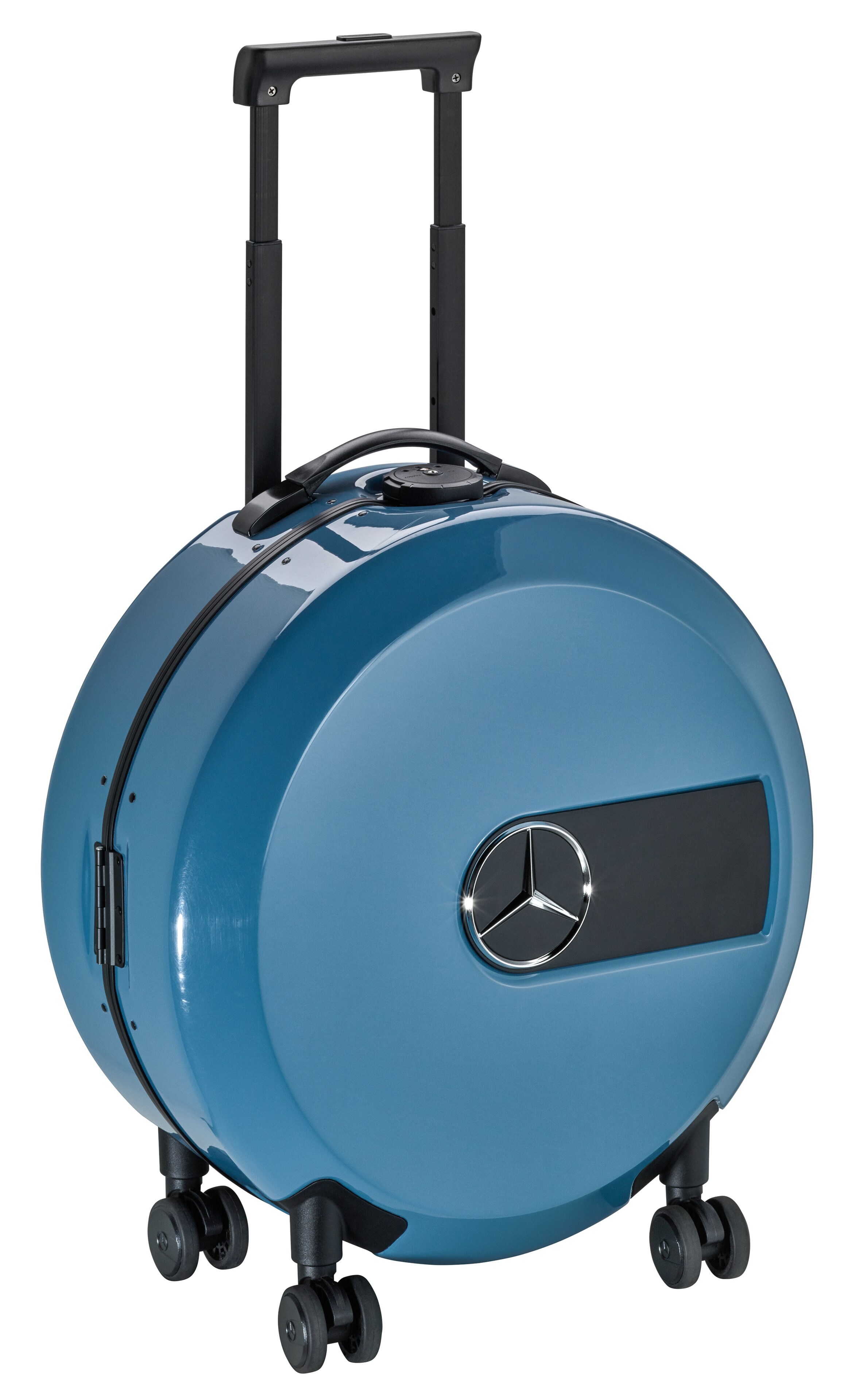 Koffer, G-Klasse - blau, Polycarbonat / Polyester, 45 l