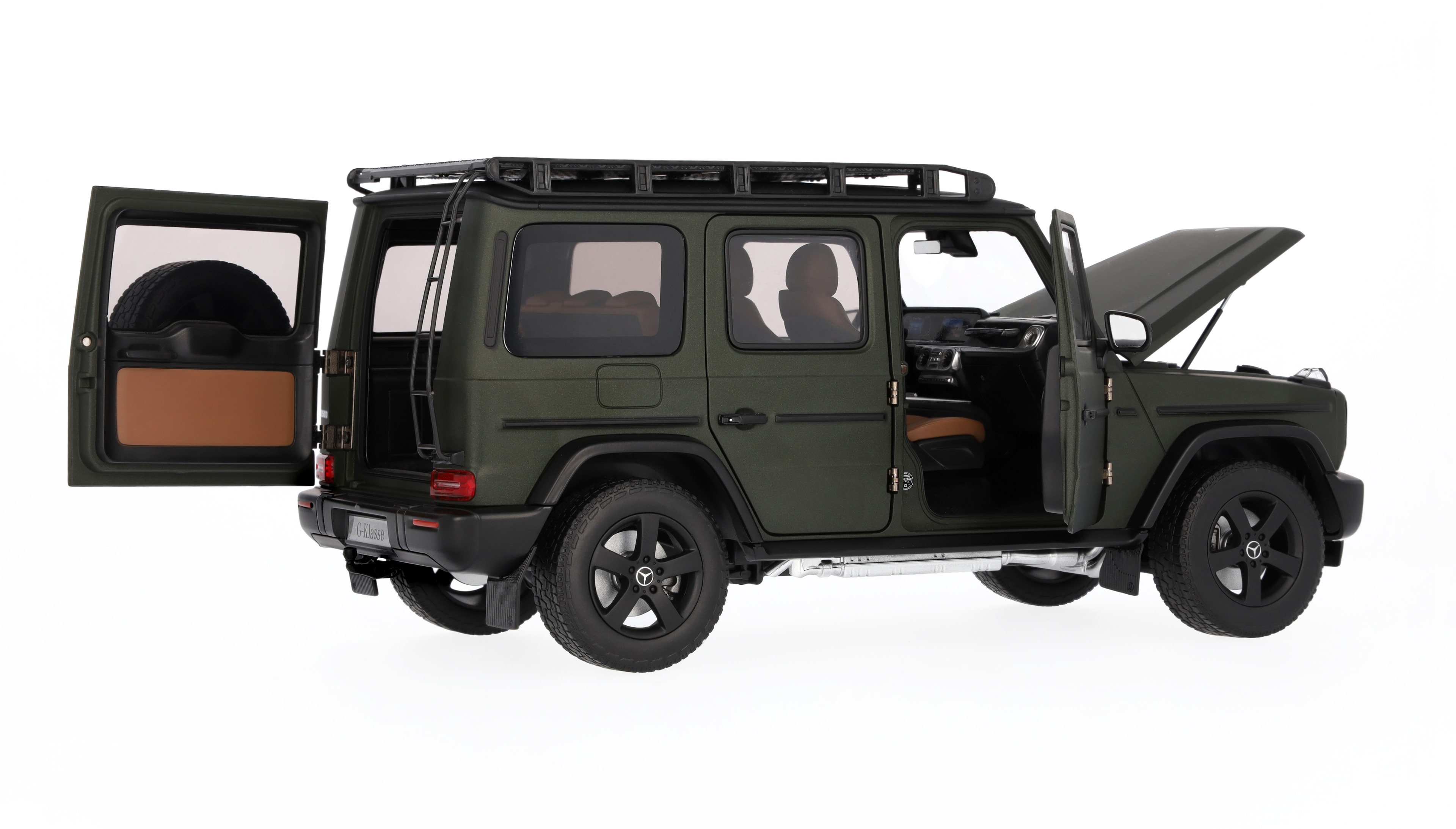 G-Klasse, Geländewagen, PROFESSIONAL Line, W465 - MANUFAKTUR oliv magno, Norev, 1:18 G-Klasse, Geländewagen, PROFESSIONAL Line, W465 - MANUFAKTUR oliv magno, Norev, 1:18