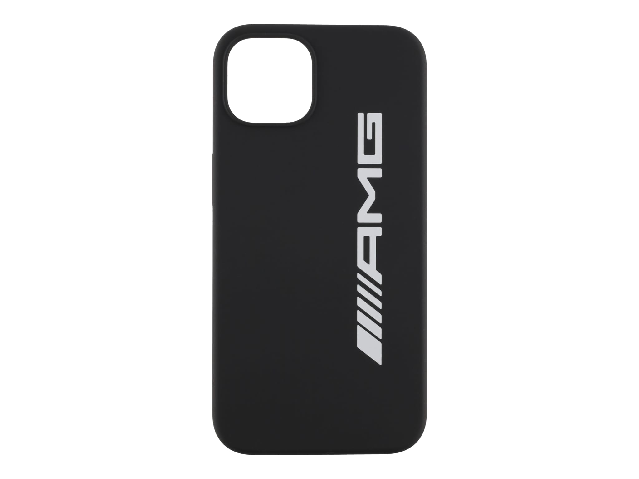 AMG Hülle für iPhone® 13 - schwarz, Polycarbonat / Silikon / Mikrofaser