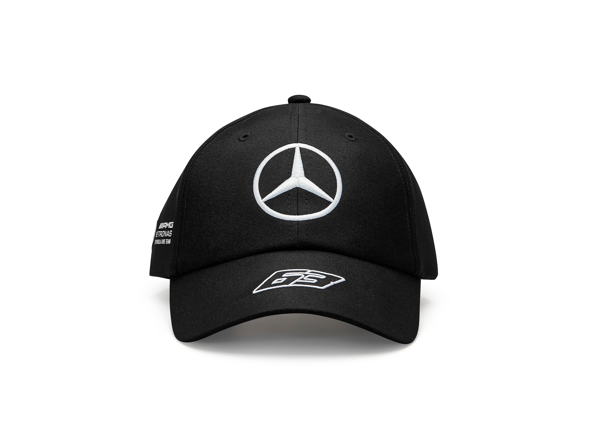Cap, George Russell, Team, Mercedes-AMG F1 - schwarz, Polyester