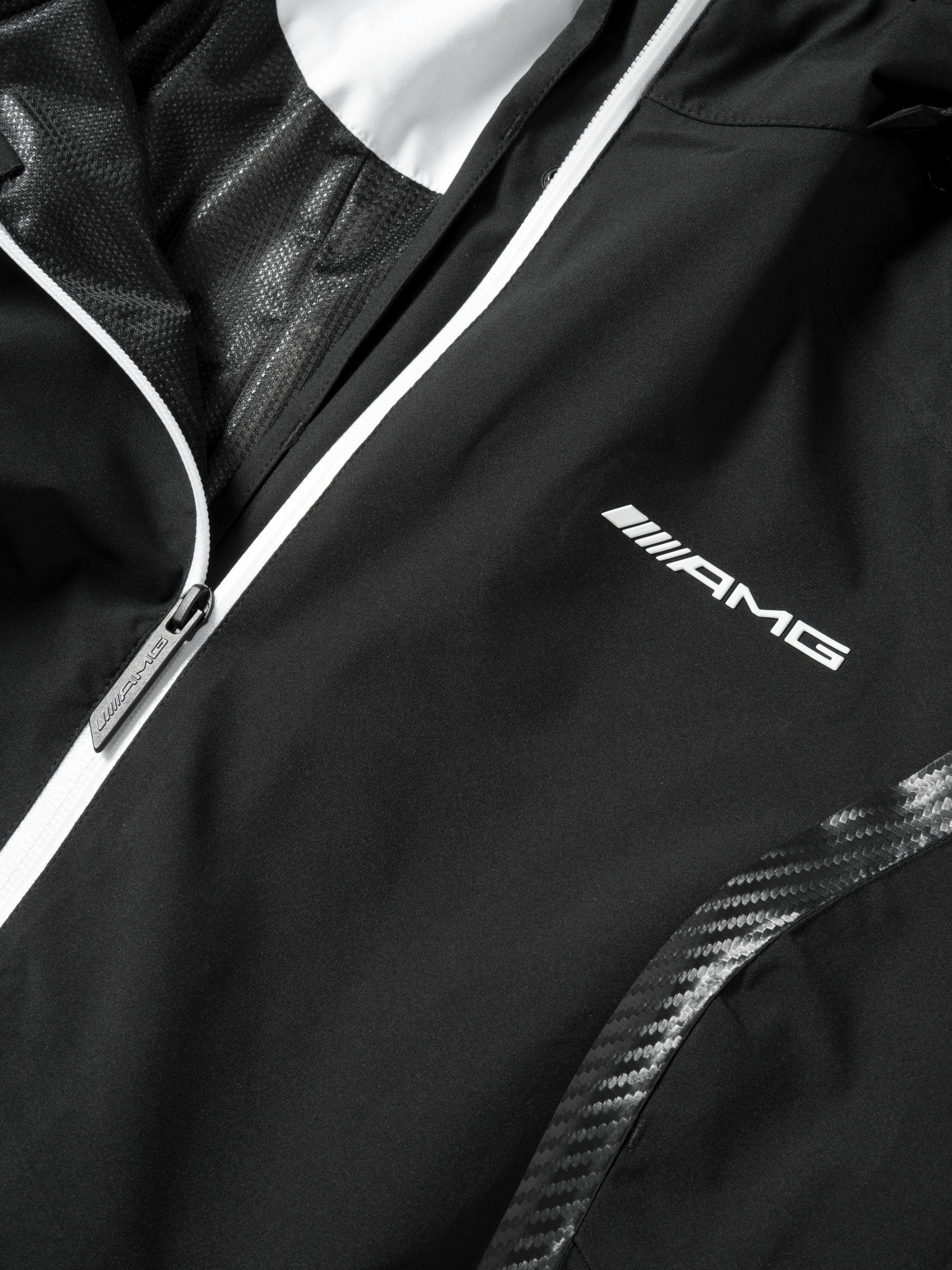 AMG Funktionsjacke Damen - schwarz / weiß, L