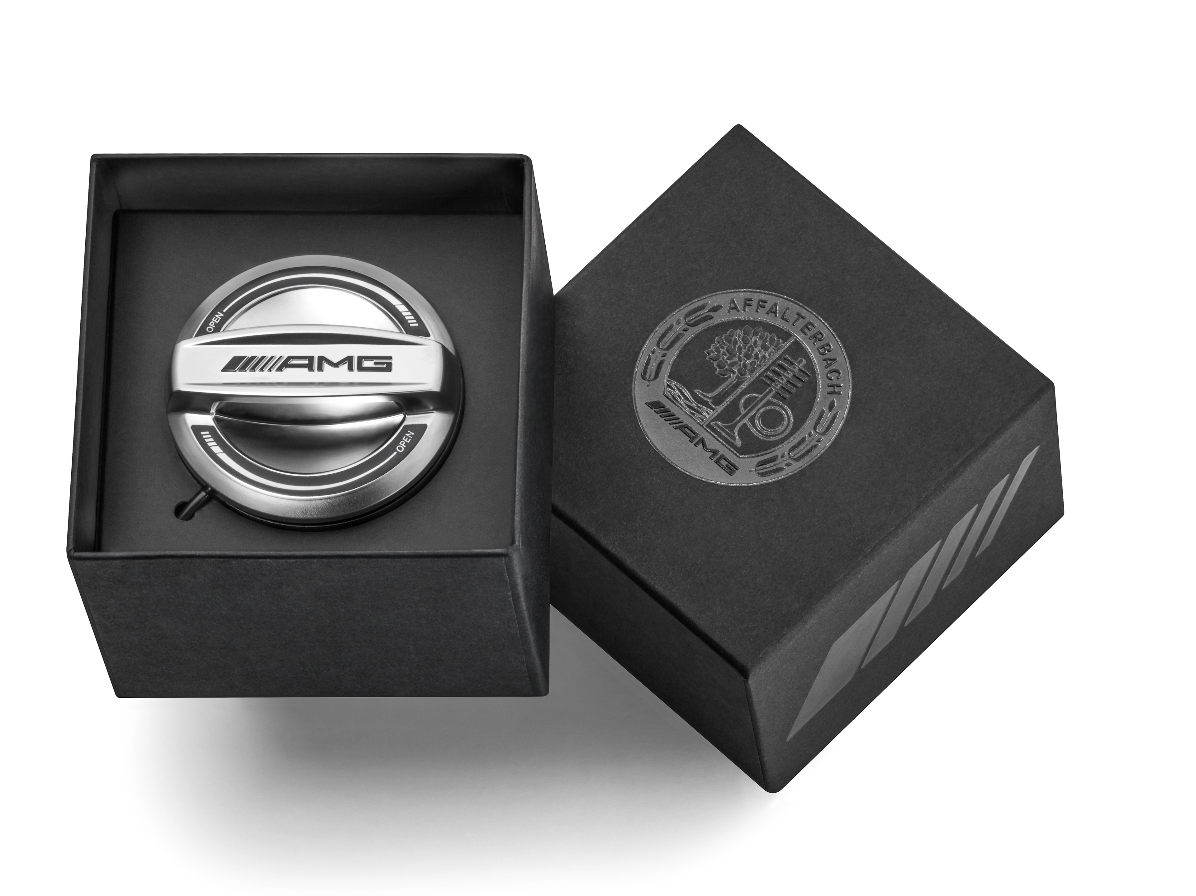 AMG Tankdeckel - chromeshadow, Kunststoff