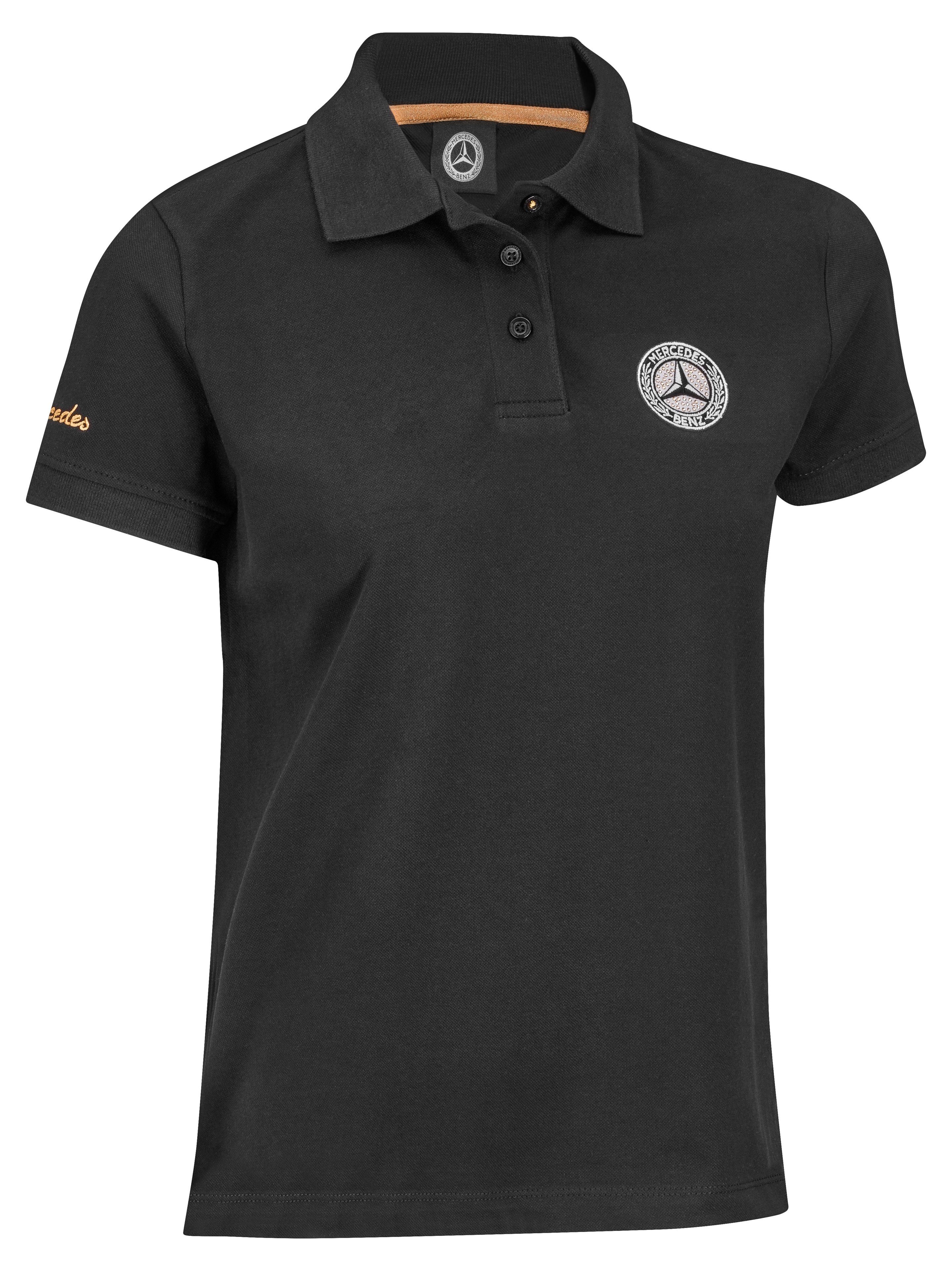 Poloshirt Damen - schwarz, S