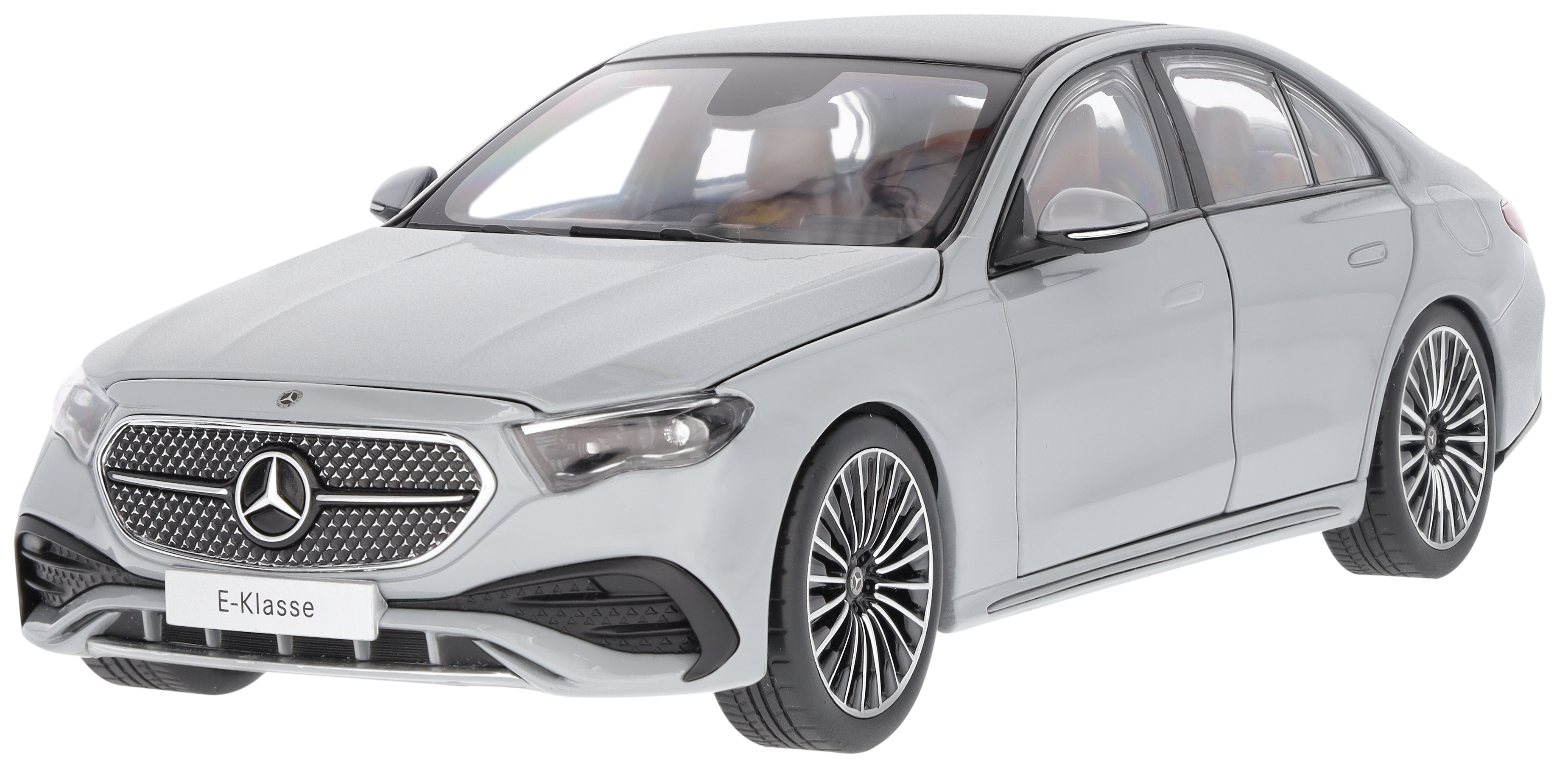 E-Klasse, Limousine, AMG Line, W214 - MANUFAKTUR alpingrau uni, iScale, 1:18