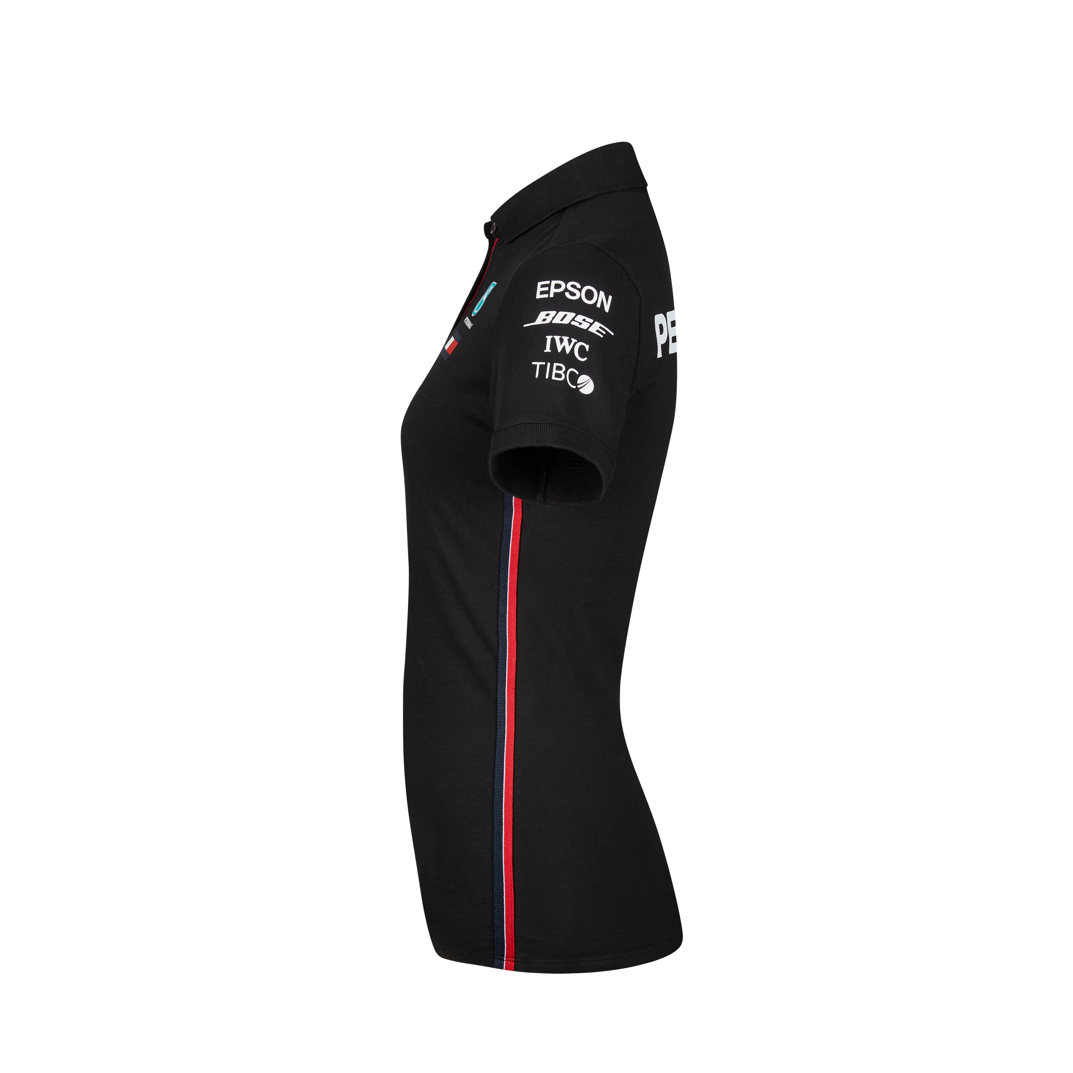 Poloshirt Damen, Fahrer - schwarz, S Poloshirt Damen, Fahrer - schwarz, S