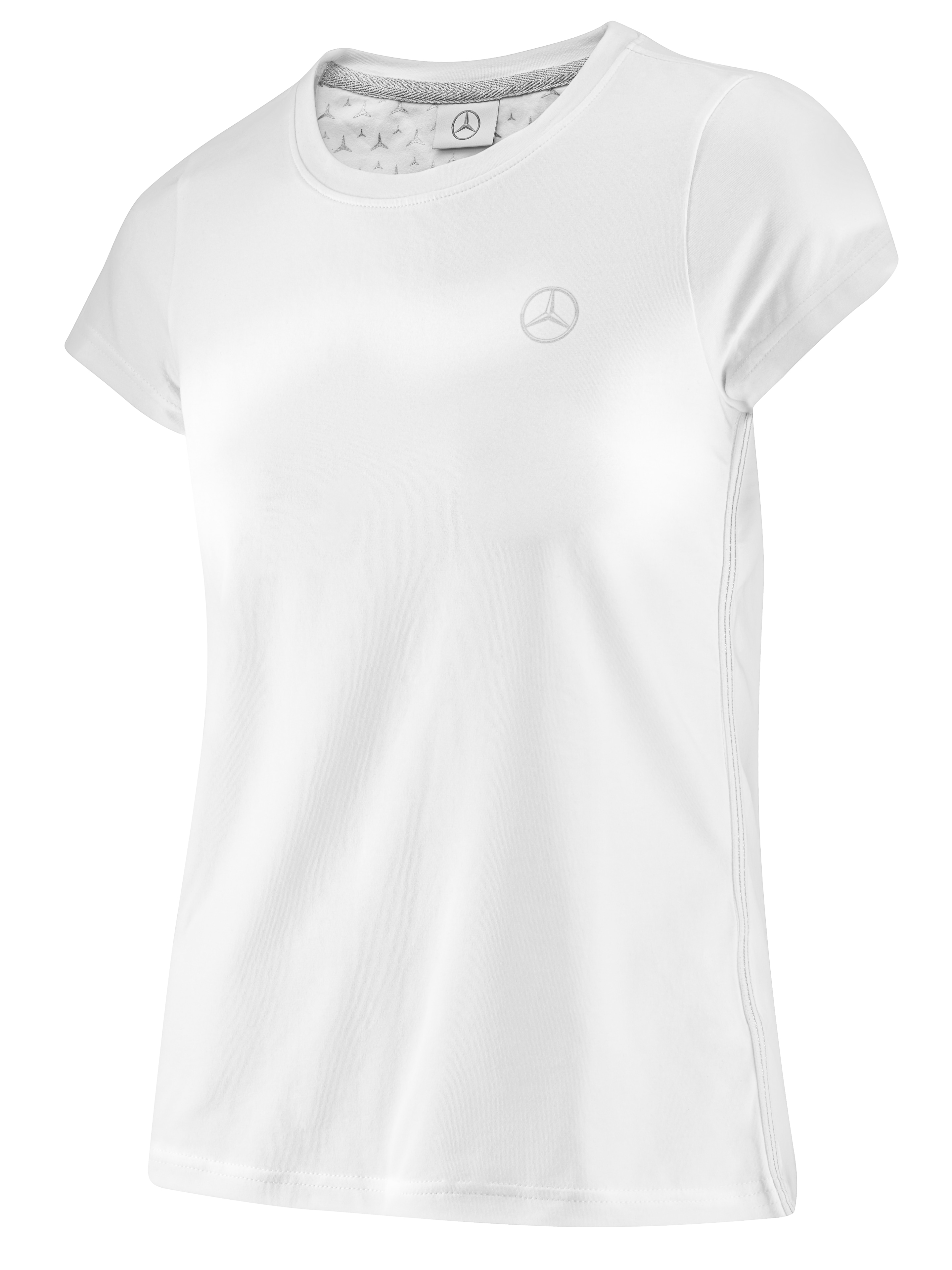 T-Shirt Damen - weiß, XS